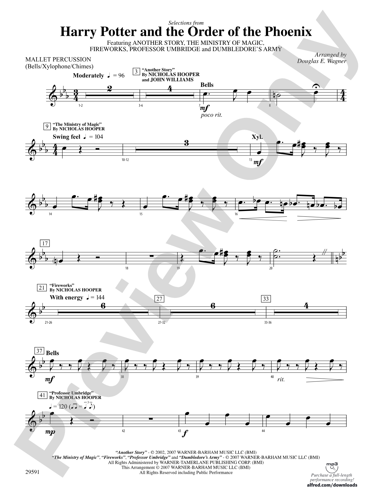 Harry Potter and the Order of the Phoenix, Selections From: Mallets