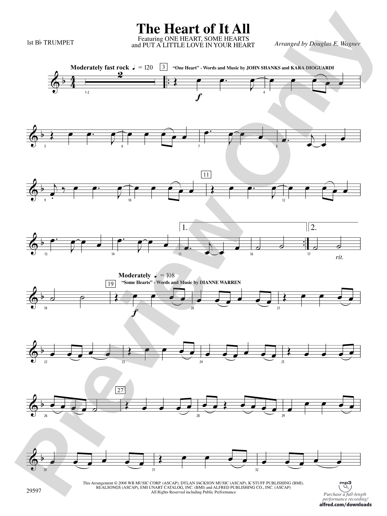 The Heart of It All: 1st B-flat Trumpet