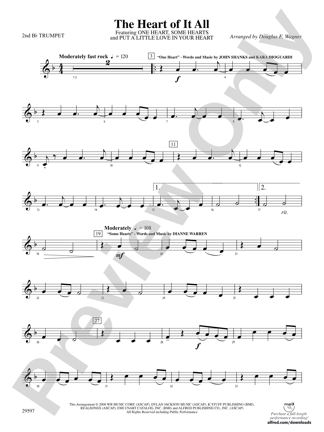 The Heart of It All: 2nd B-flat Trumpet