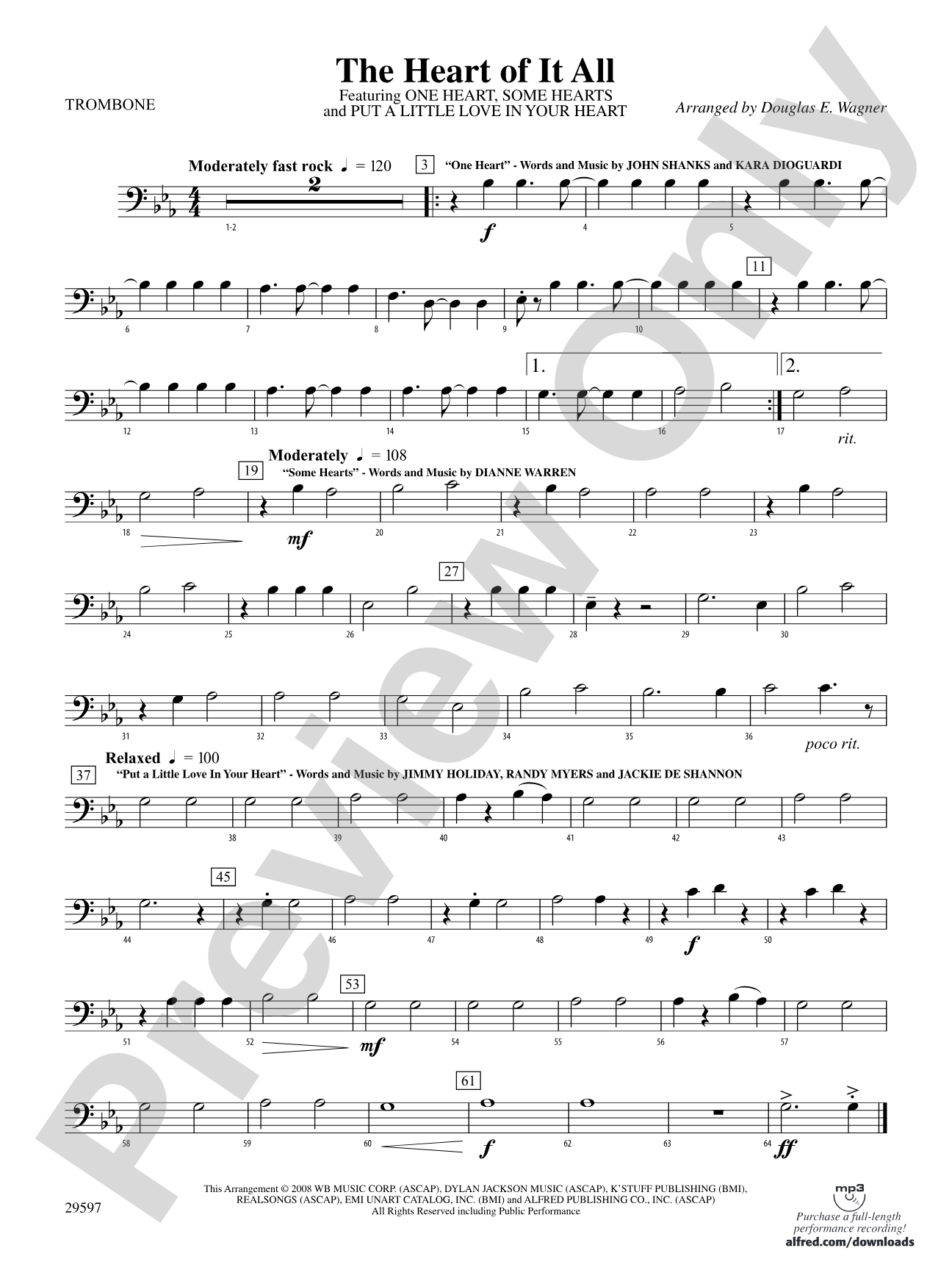 The Heart of It All: 1st Trombone