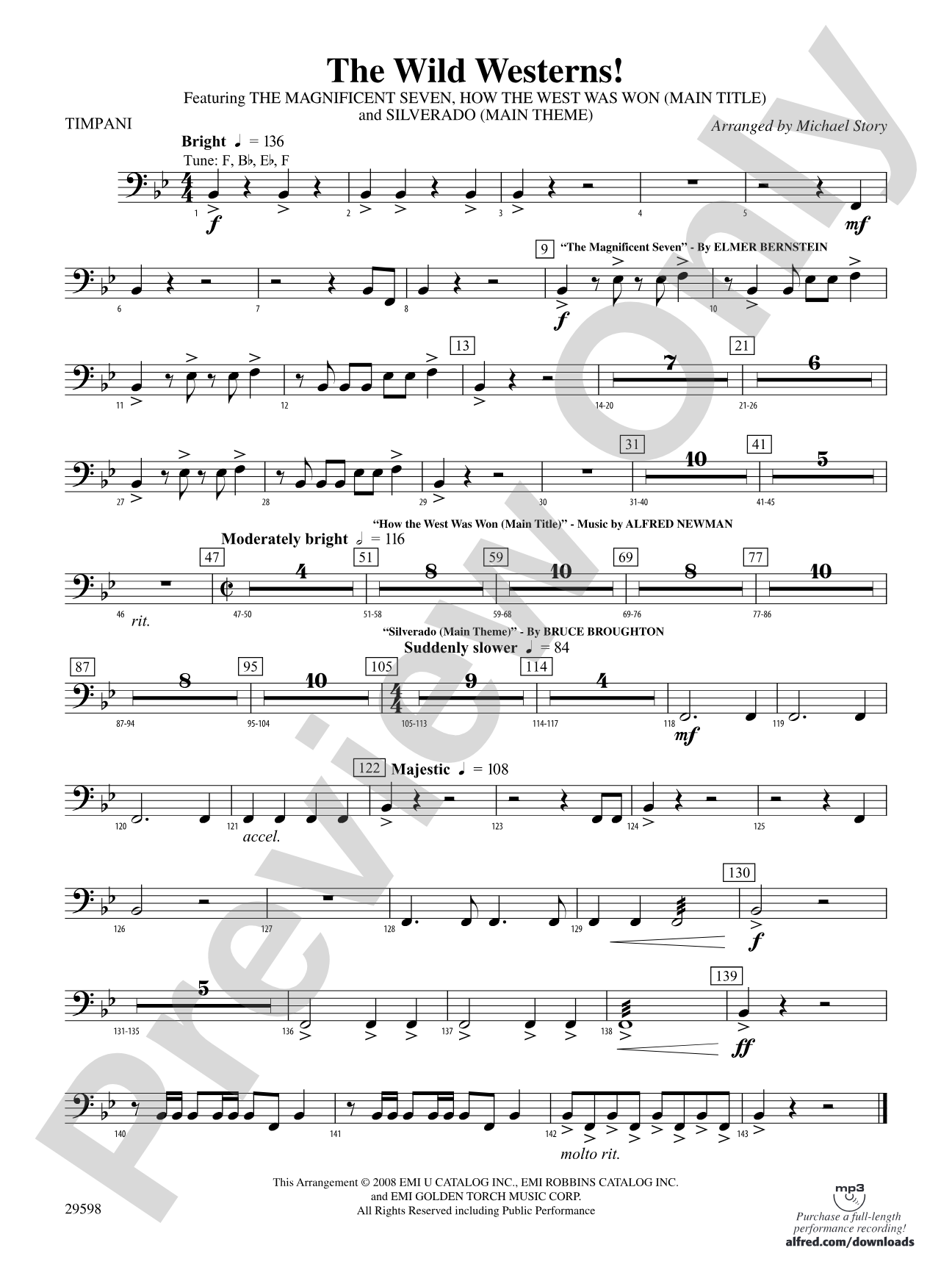 The Wild Westerns!: Timpani