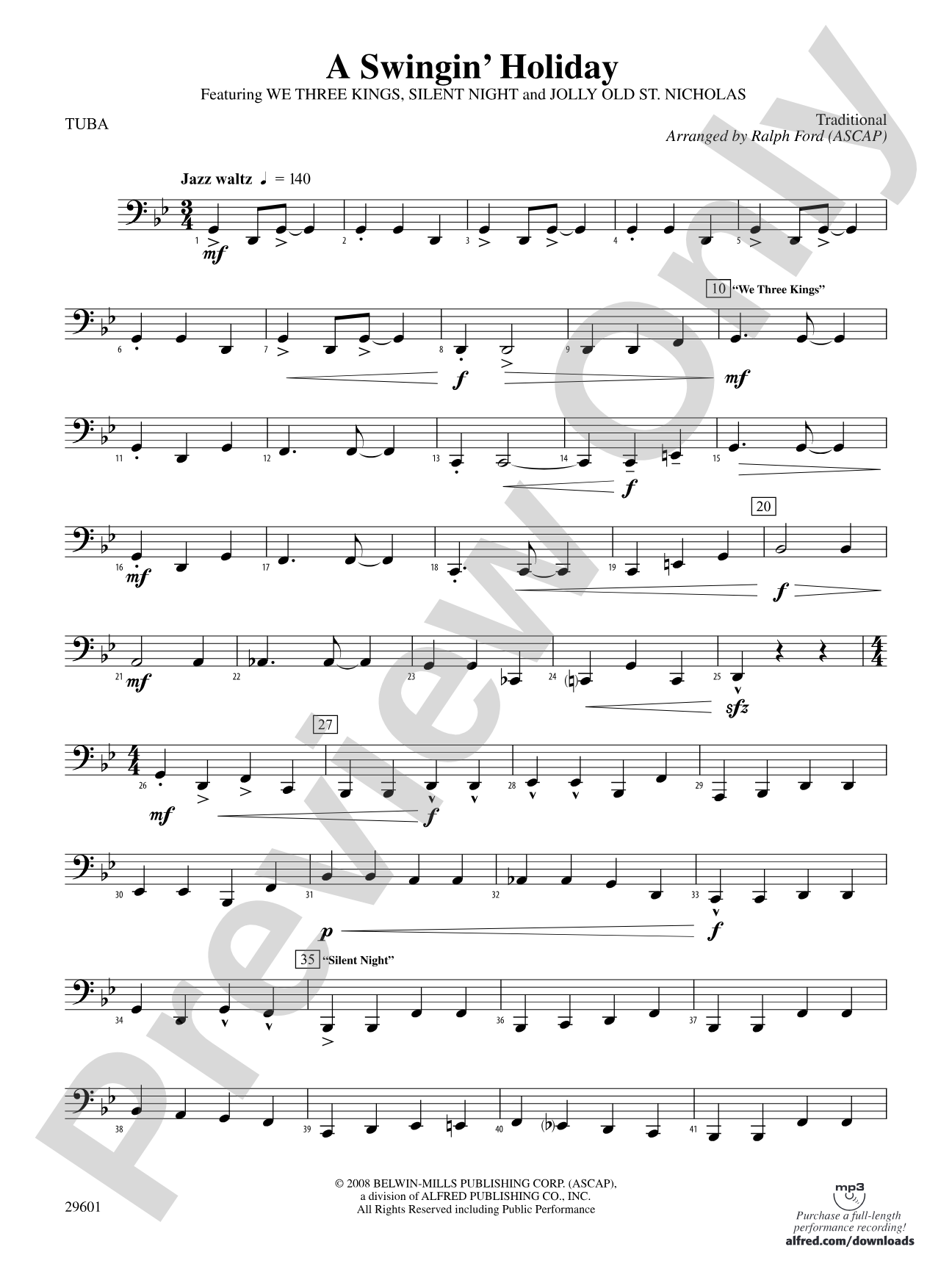 A Swingin' Holiday: Tuba