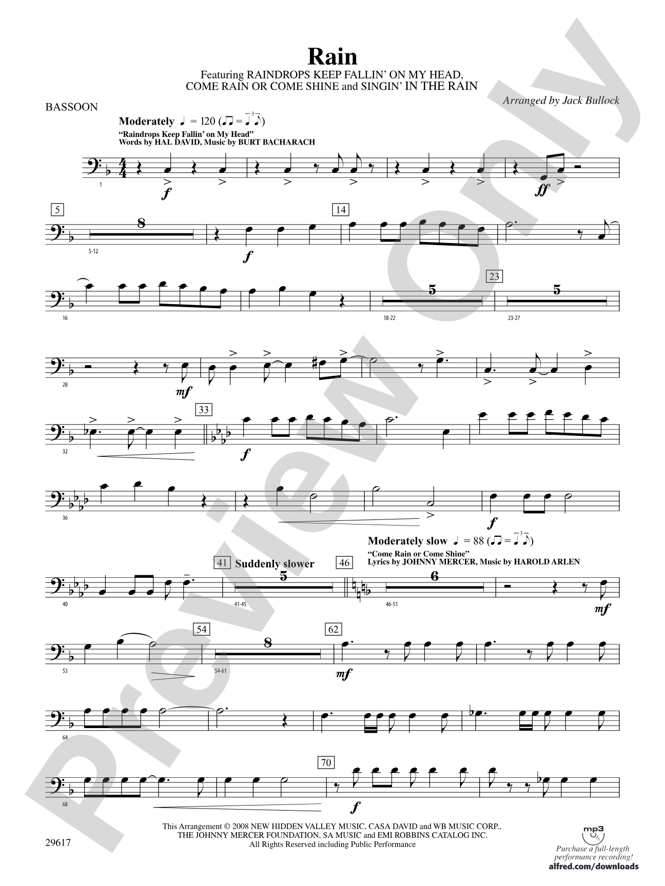 Rain: Bassoon