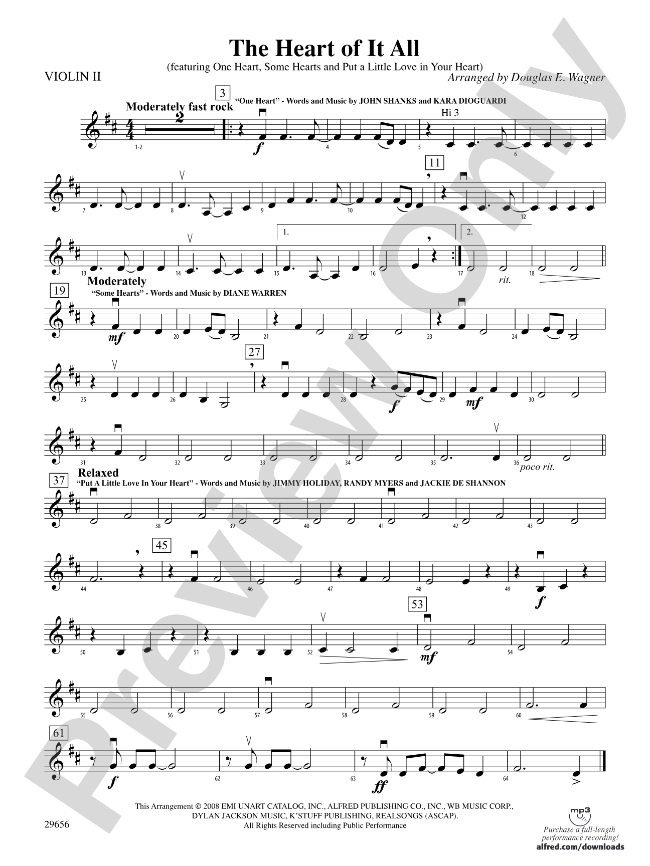 The Heart of It All: 2nd Violin