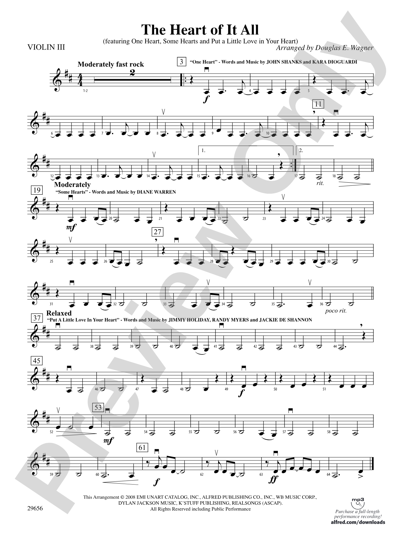 The Heart of It All: 3rd Violin (Viola [TC])