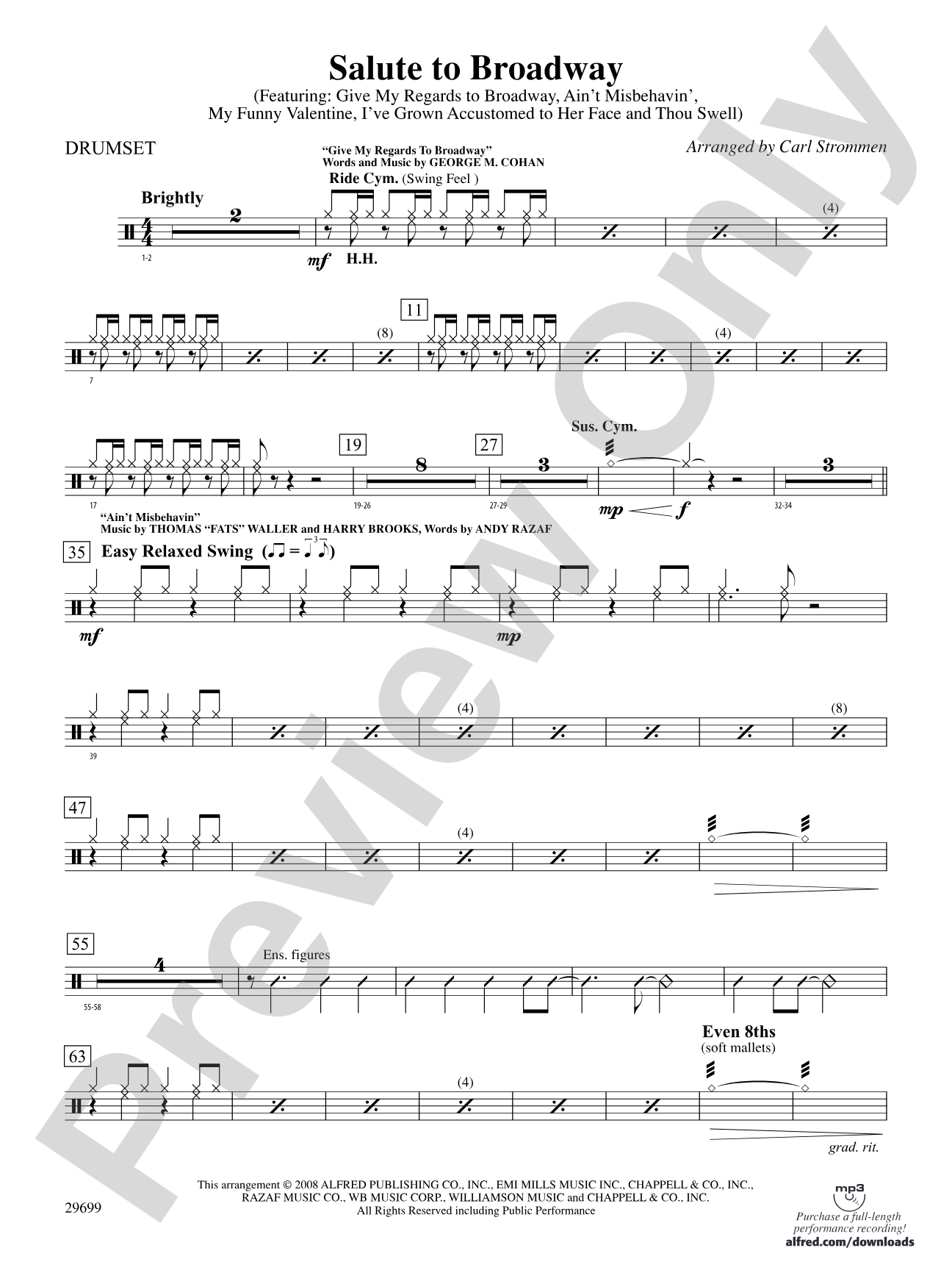 Salute to Broadway: Drums