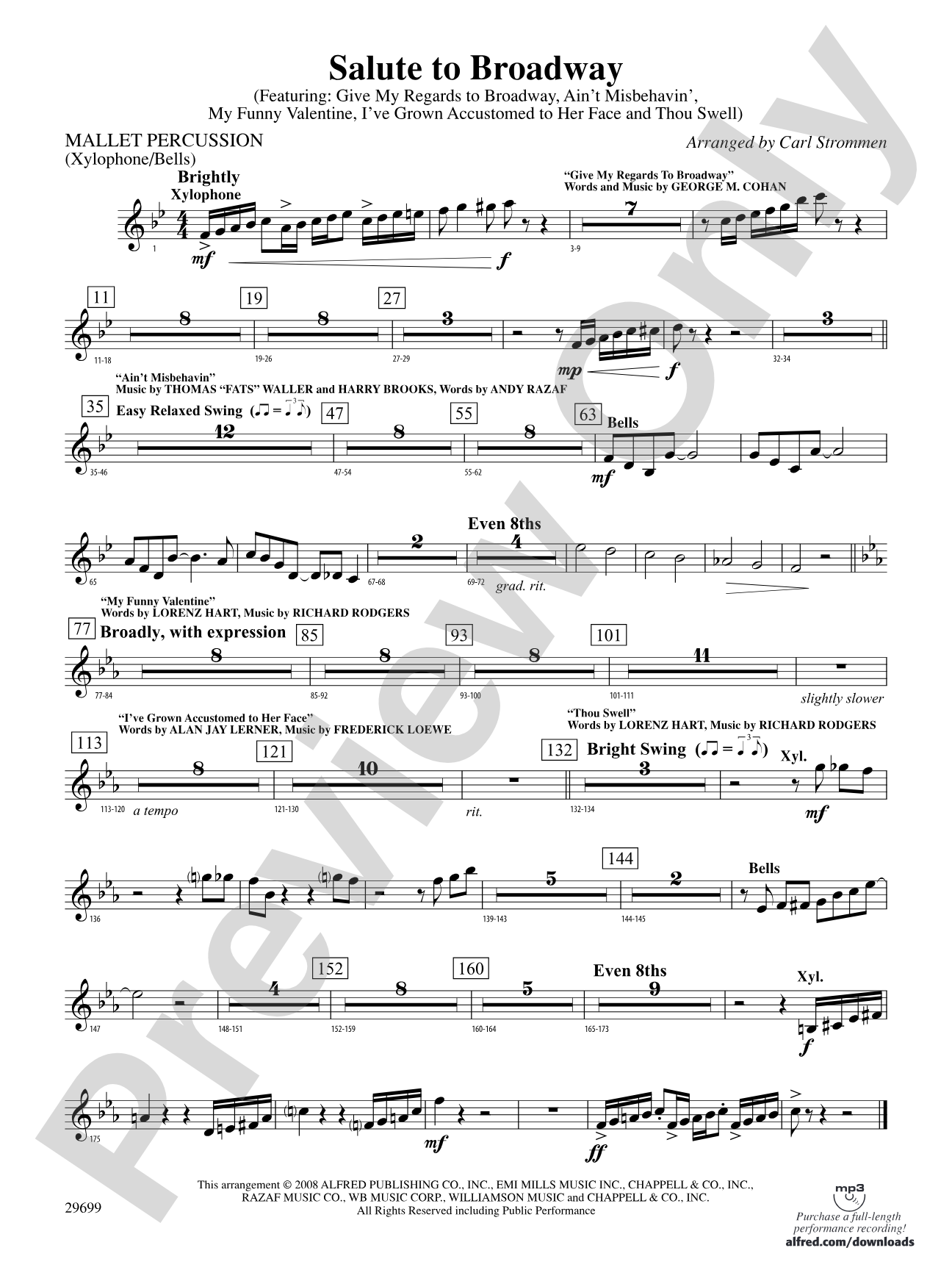 Salute to Broadway: Mallets