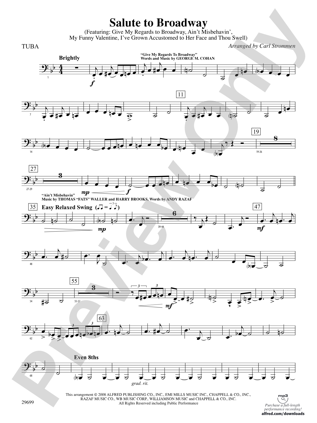 Salute to Broadway: Tuba