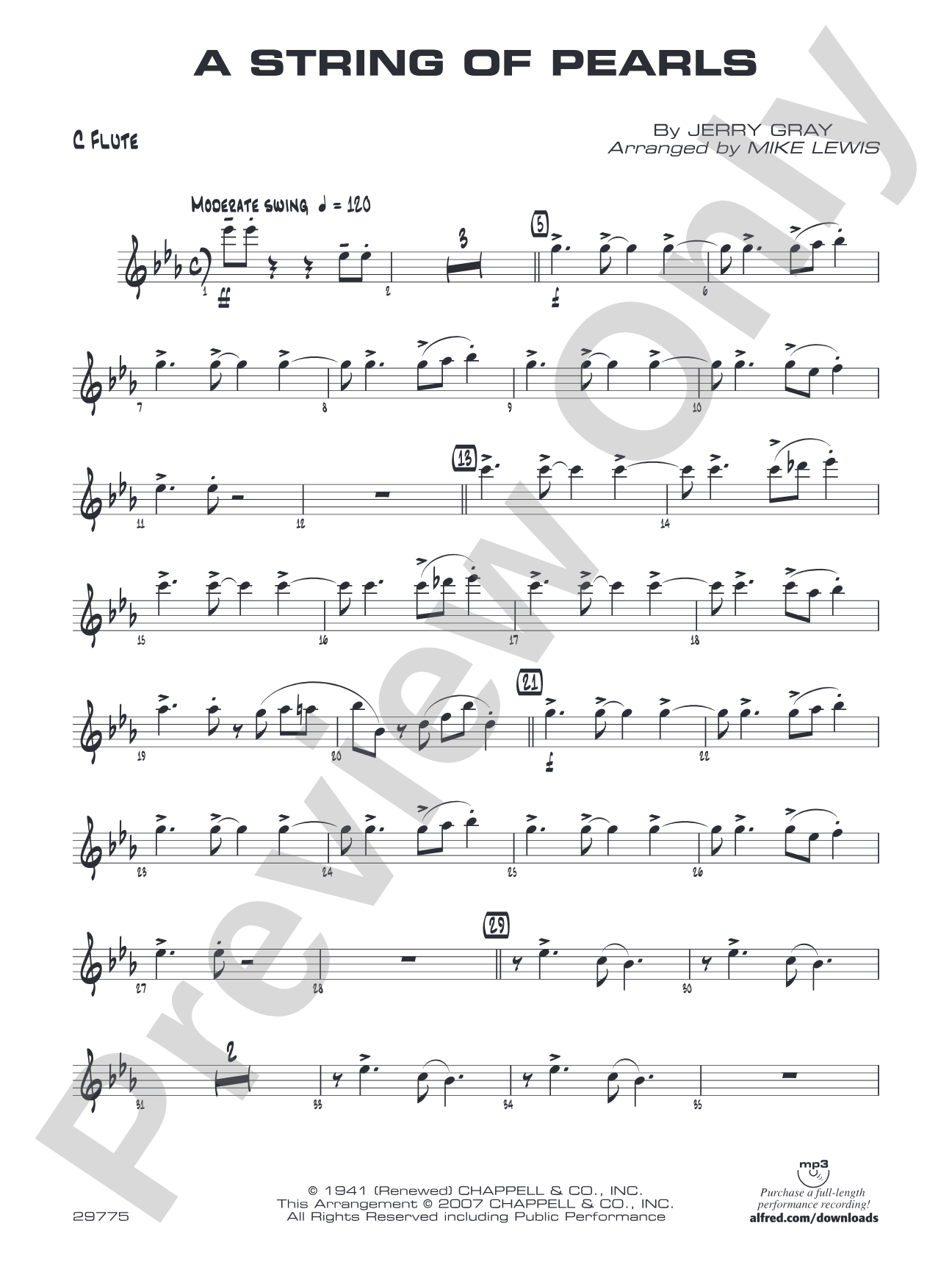 String of Pearls: Flute