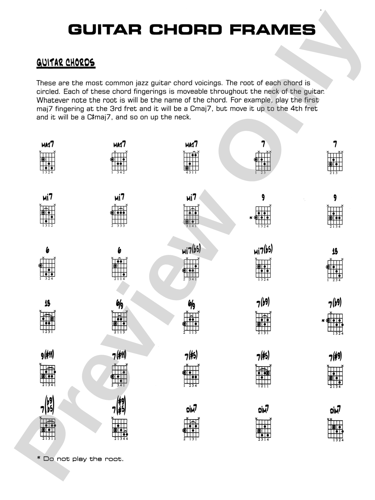 Rumba Latina: Guitar Chords