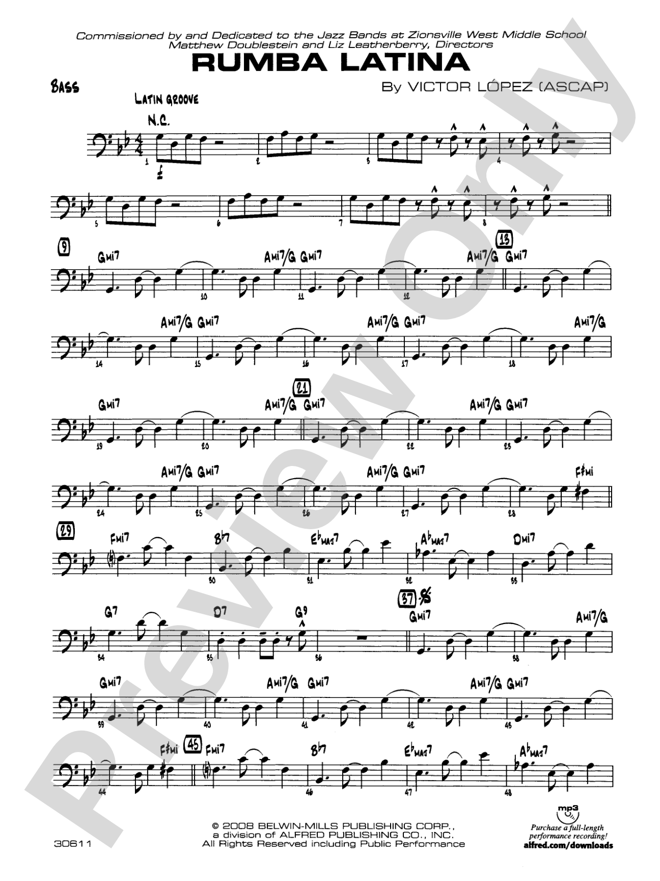 Rumba Latina: String Bass