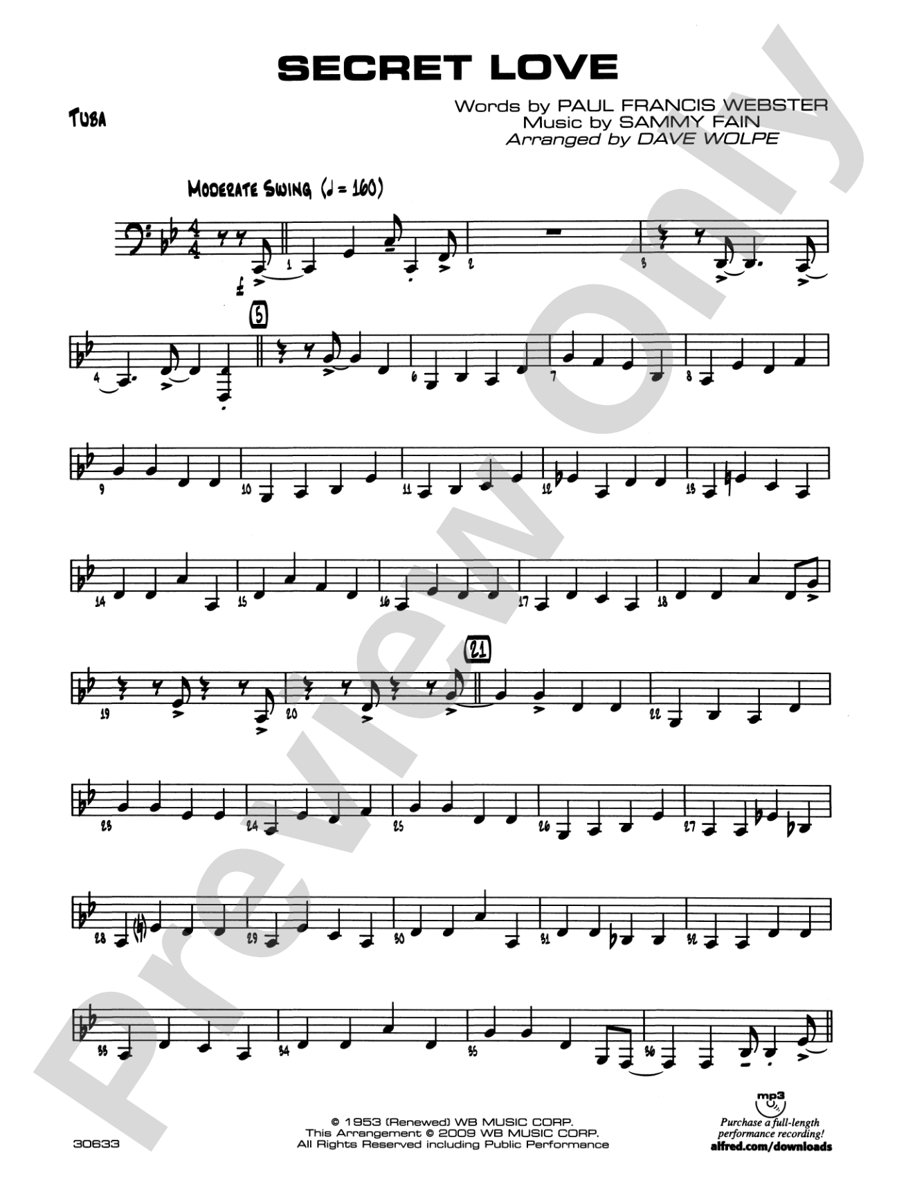 Secret Love: Tuba
