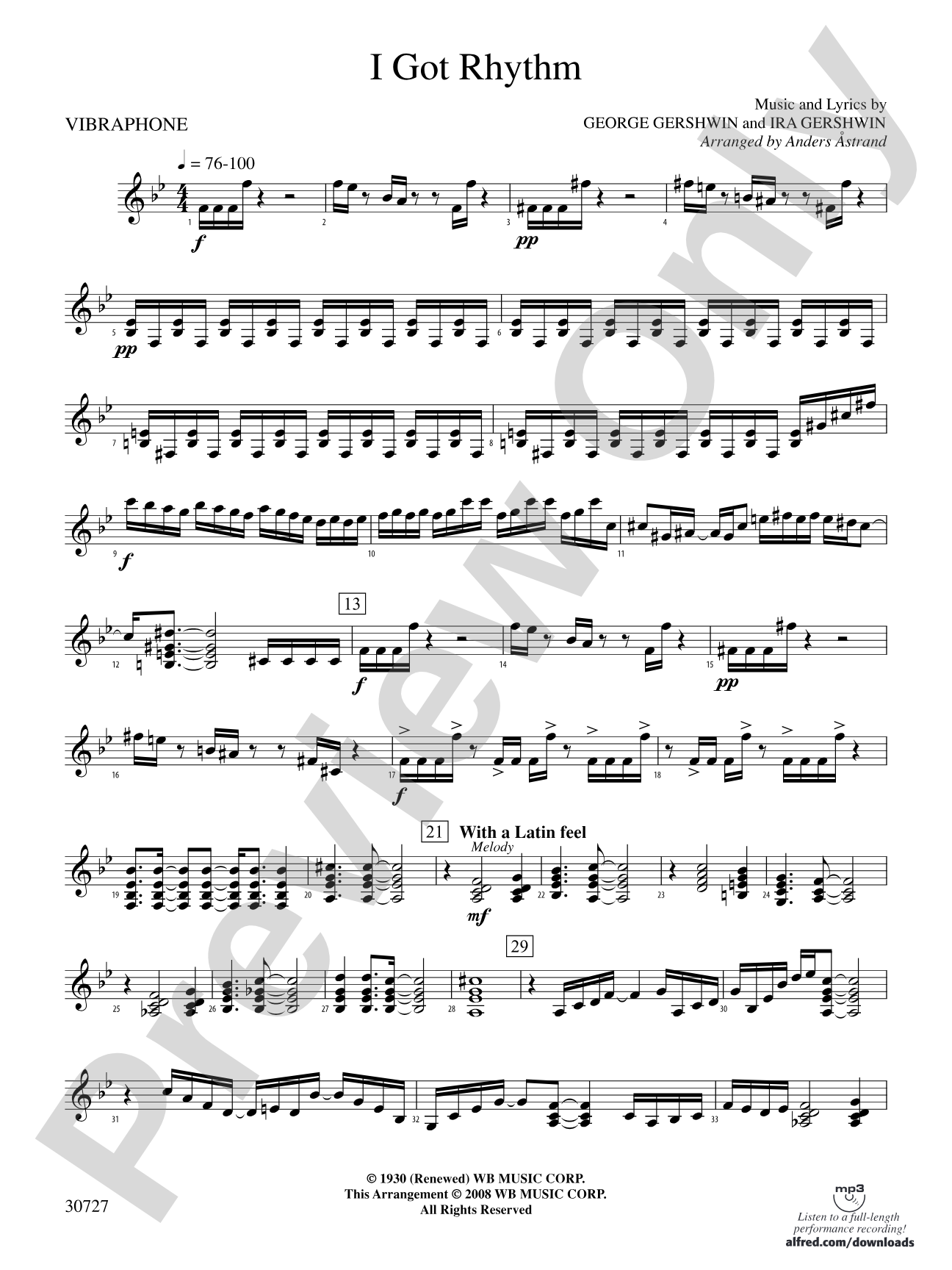 The Gershwin Mallet Collection: 2nd Vibes