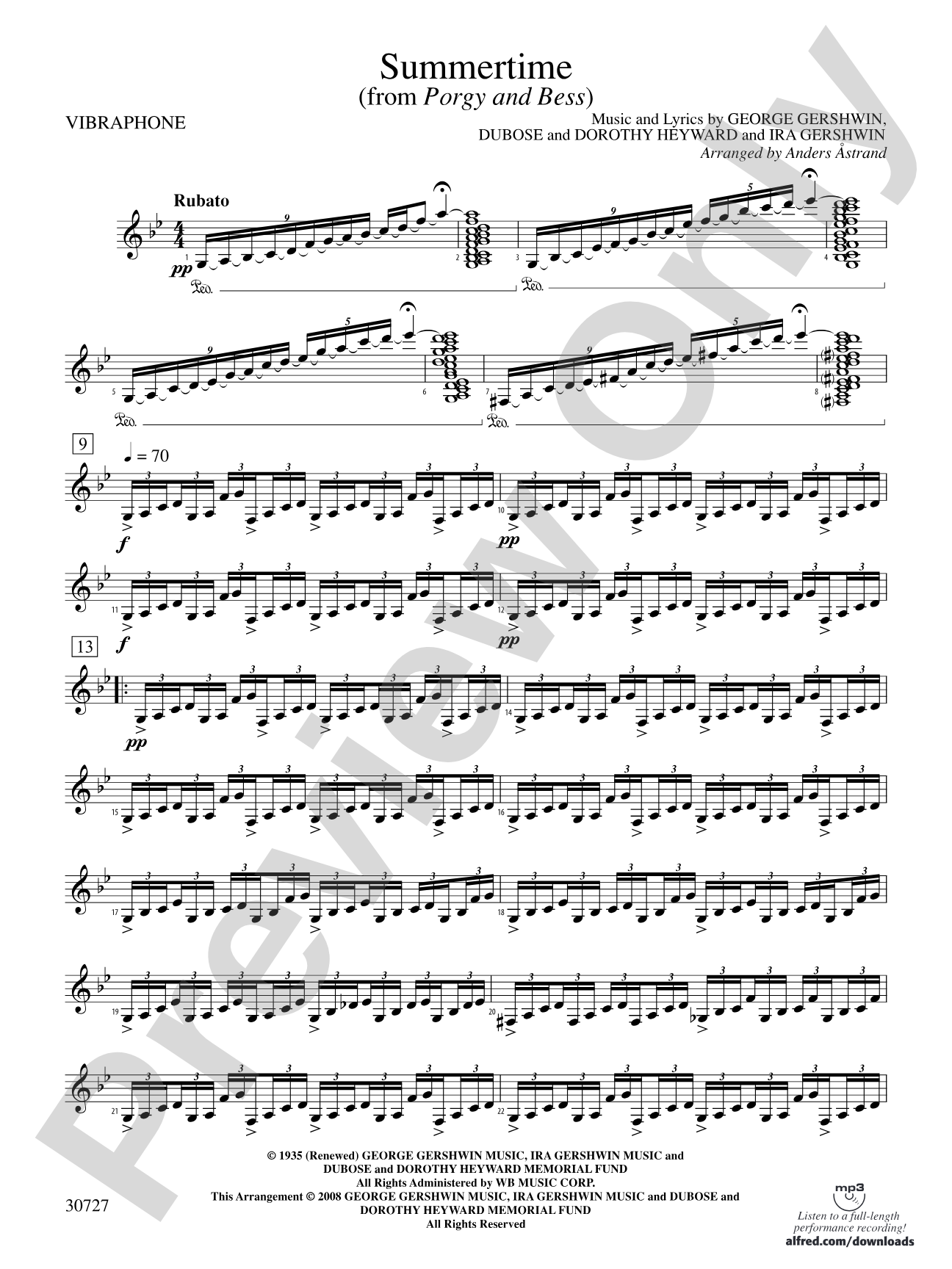 The Gershwin Mallet Collection: 4th Vibes