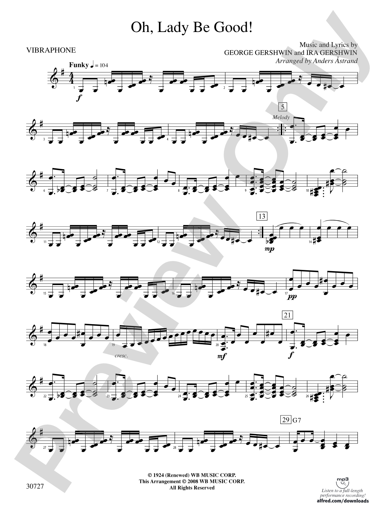 The Gershwin Mallet Collection: 5th Vibes
