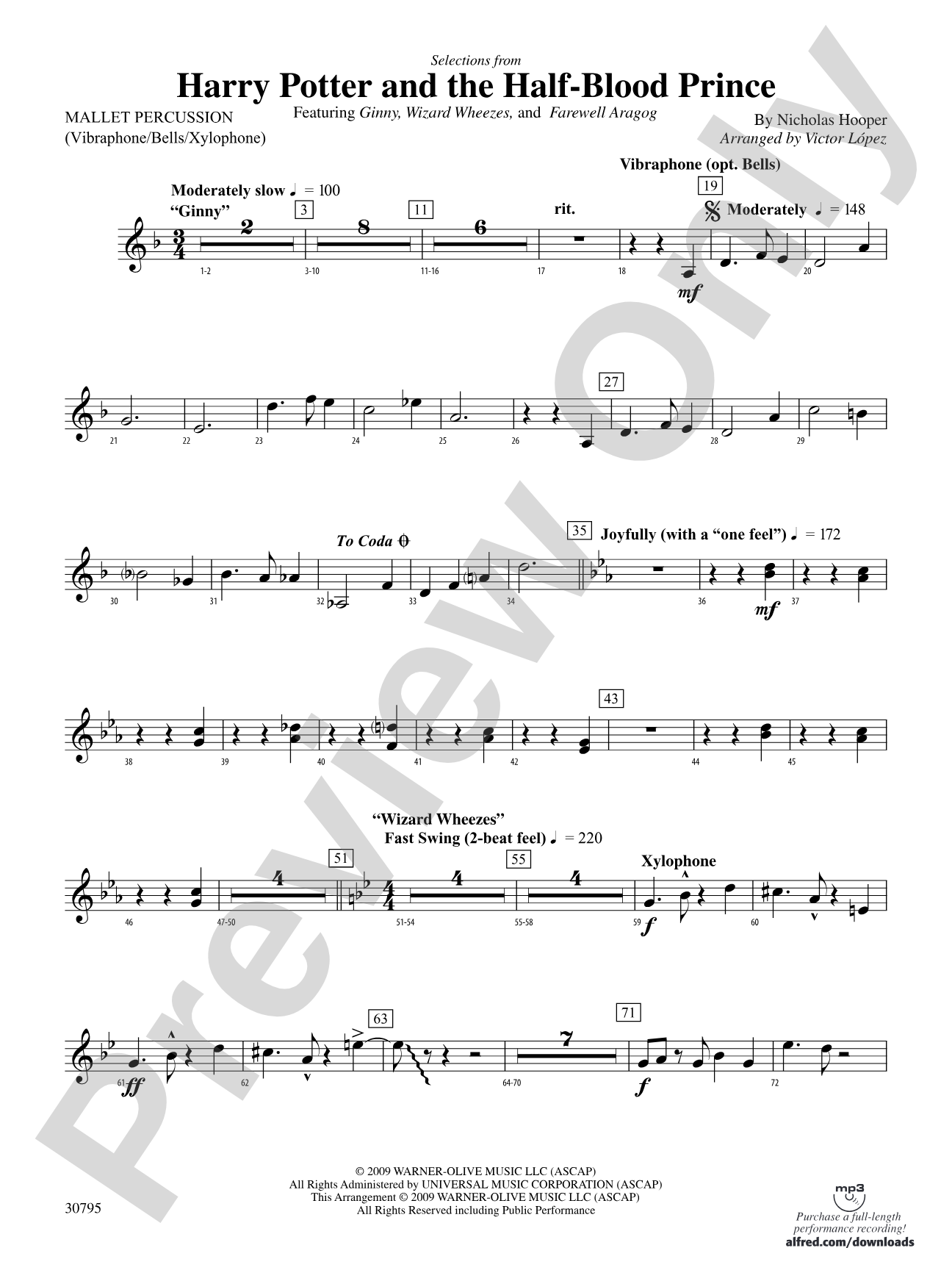 Harry Potter and the Half-Blood Prince, Selections from: Mallets