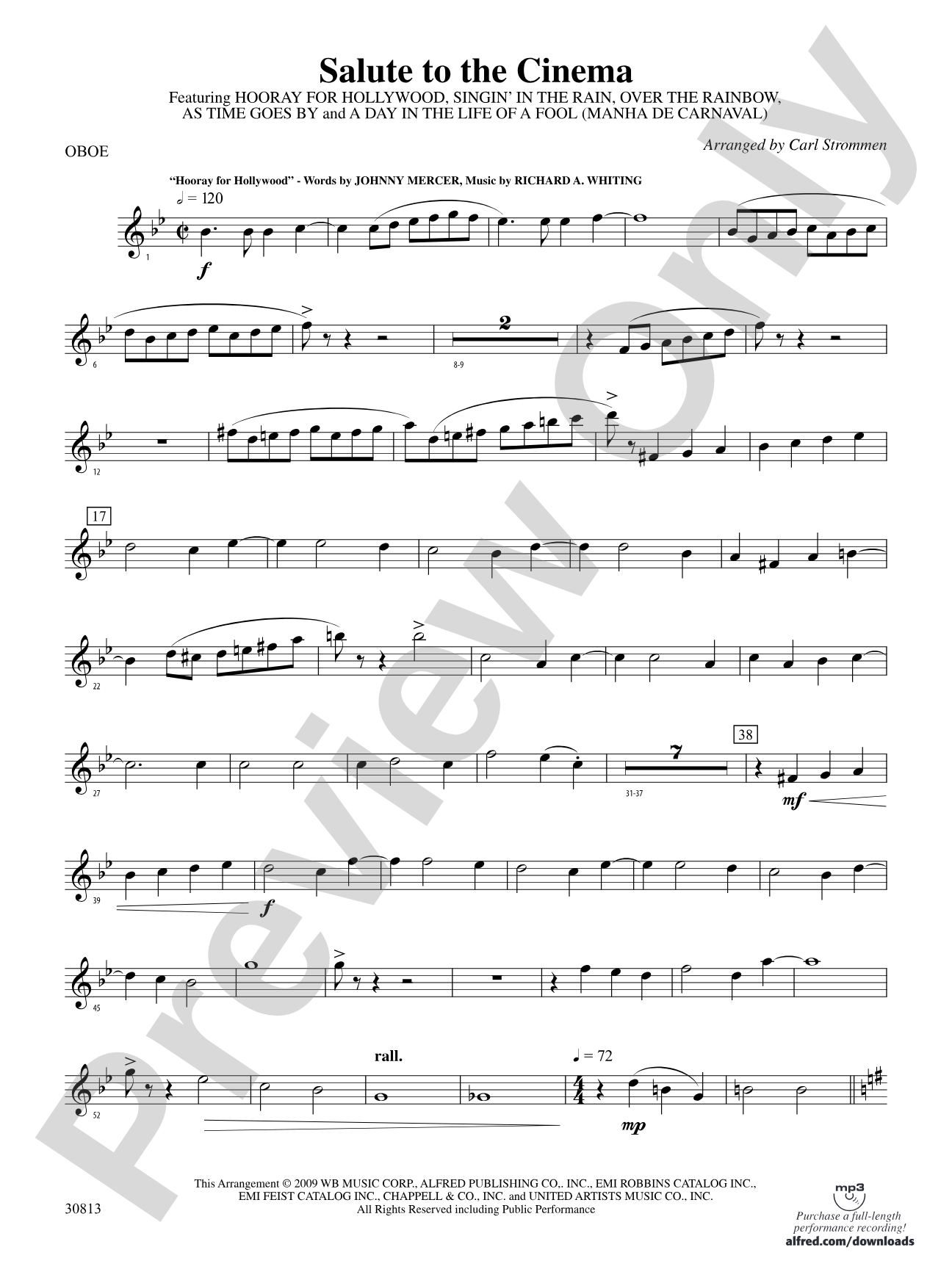 Salute to the Cinema: Oboe