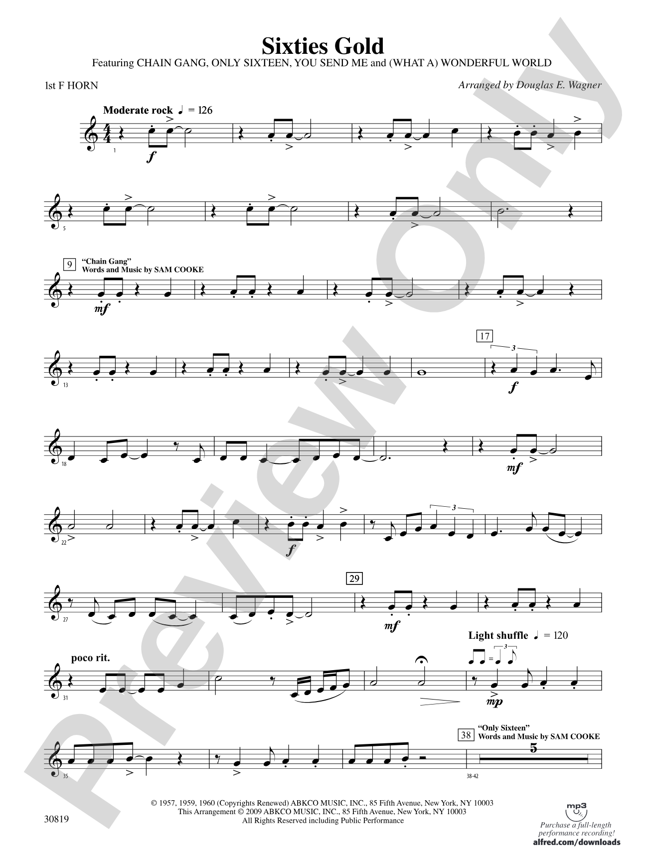 Sixties Gold: 1st F Horn