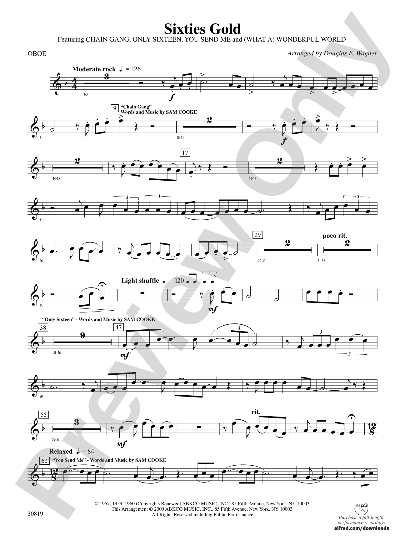 Sixties Gold: Oboe