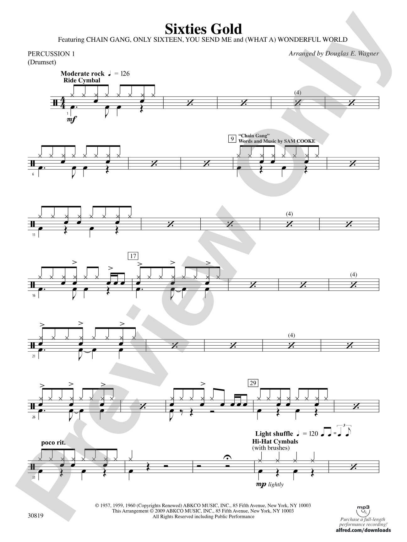 Sixties Gold: 1st Percussion