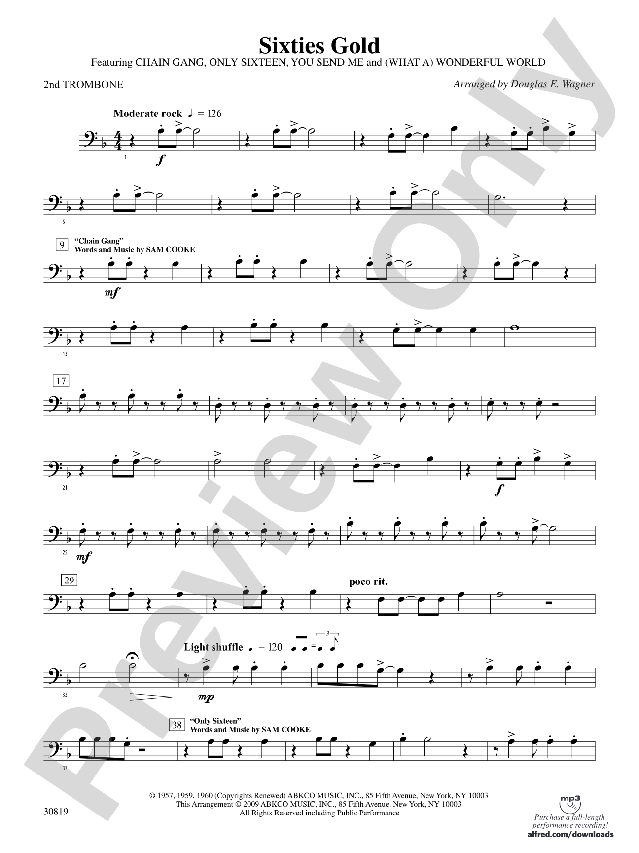 Sixties Gold: 2nd Trombone