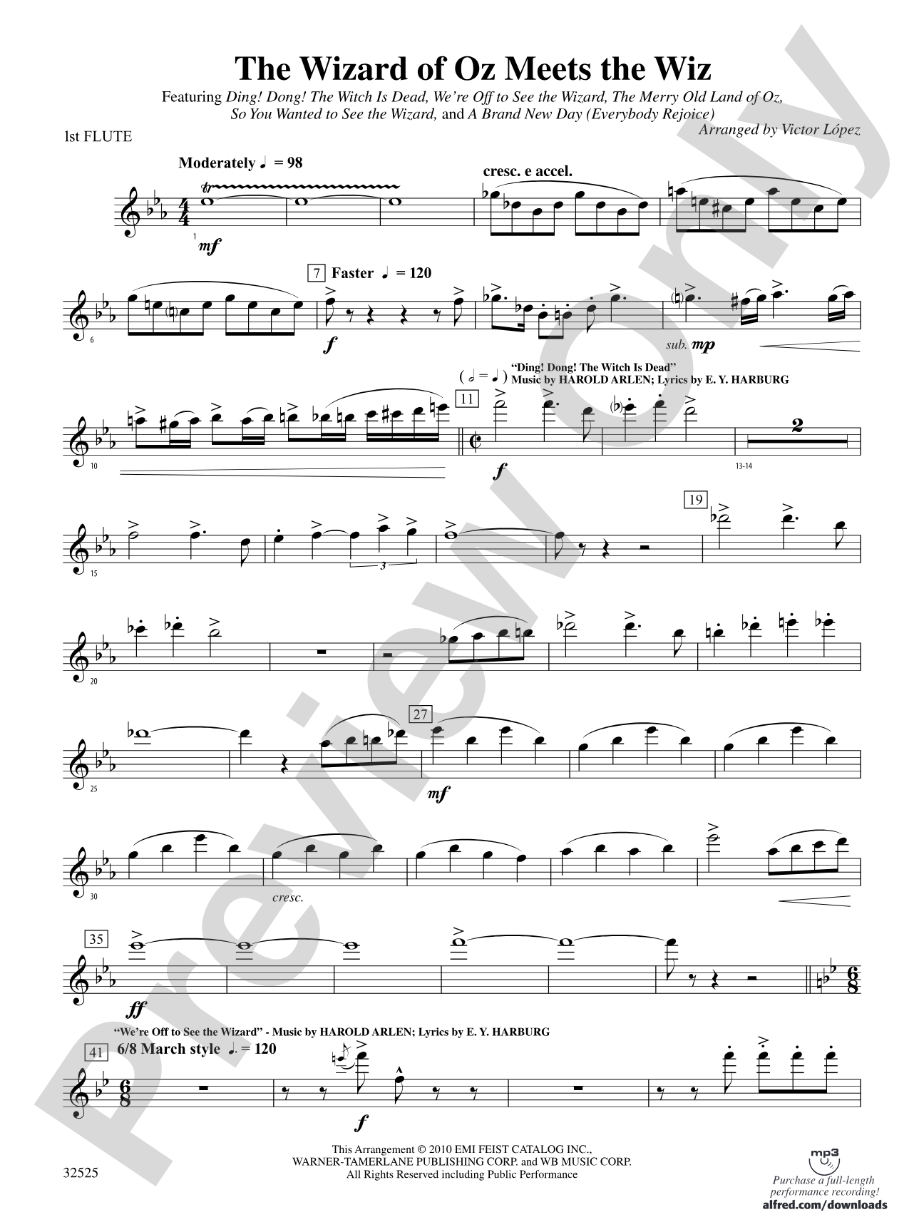 The Wizard of Oz Meets The Wiz: Flute