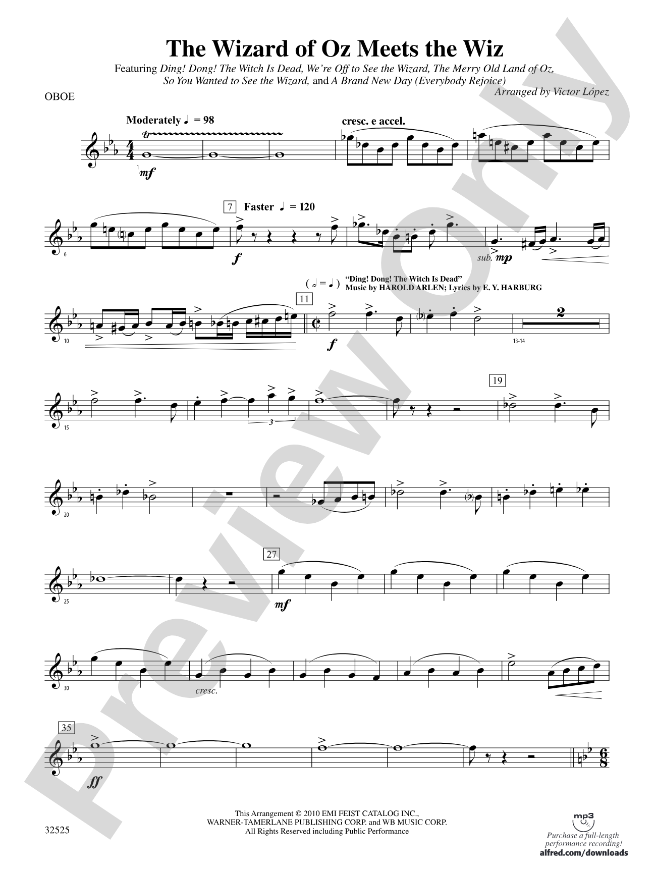 The Wizard of Oz Meets The Wiz: Oboe