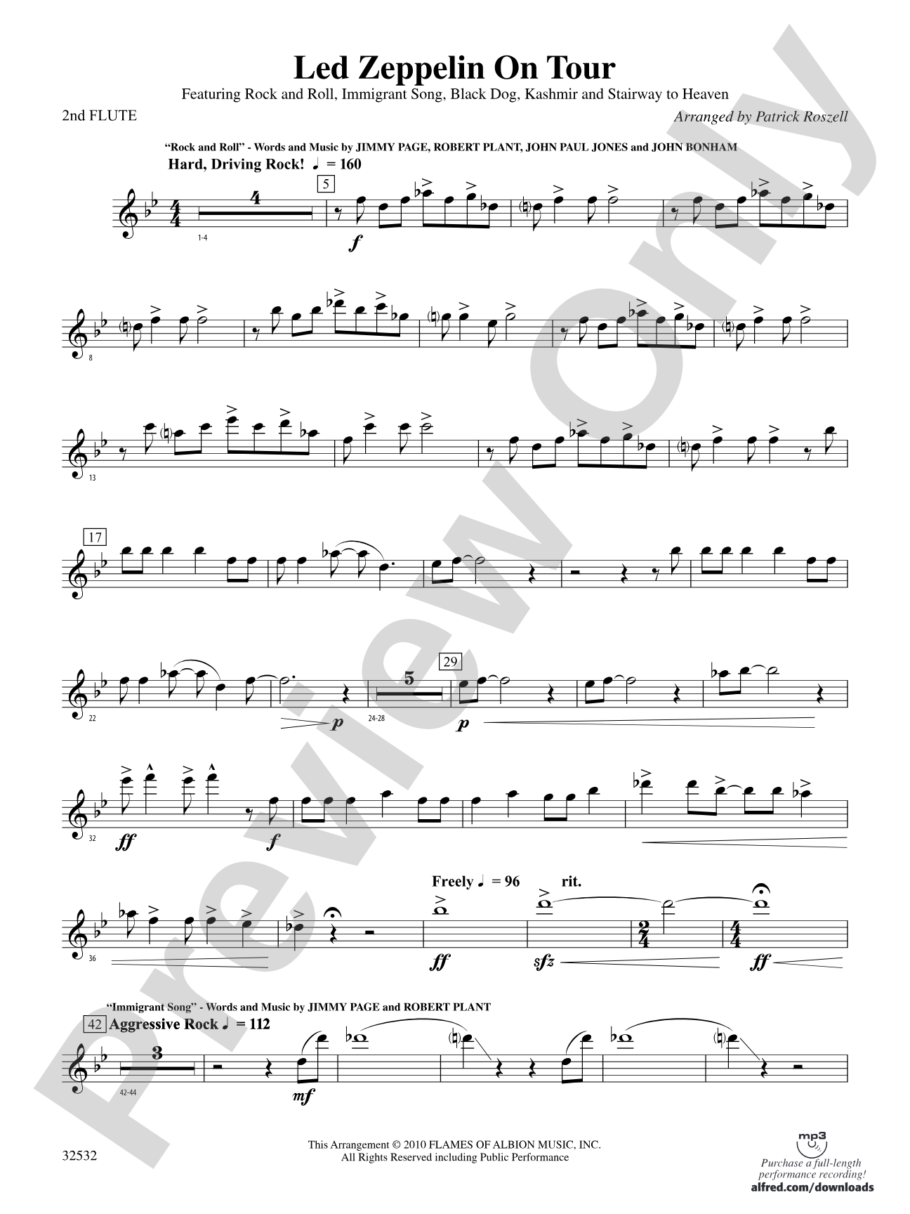 Led Zeppelin on Tour: 2nd Flute