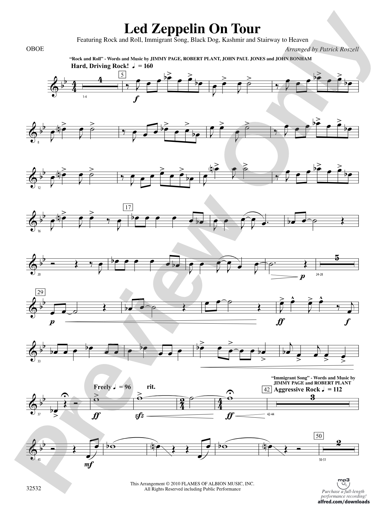 Led Zeppelin on Tour: Oboe