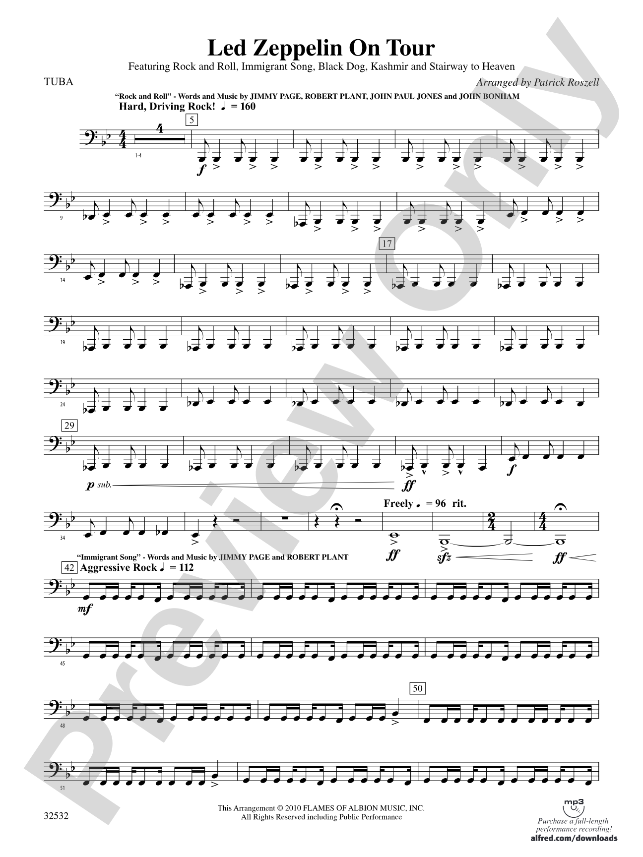 Led Zeppelin on Tour: Tuba