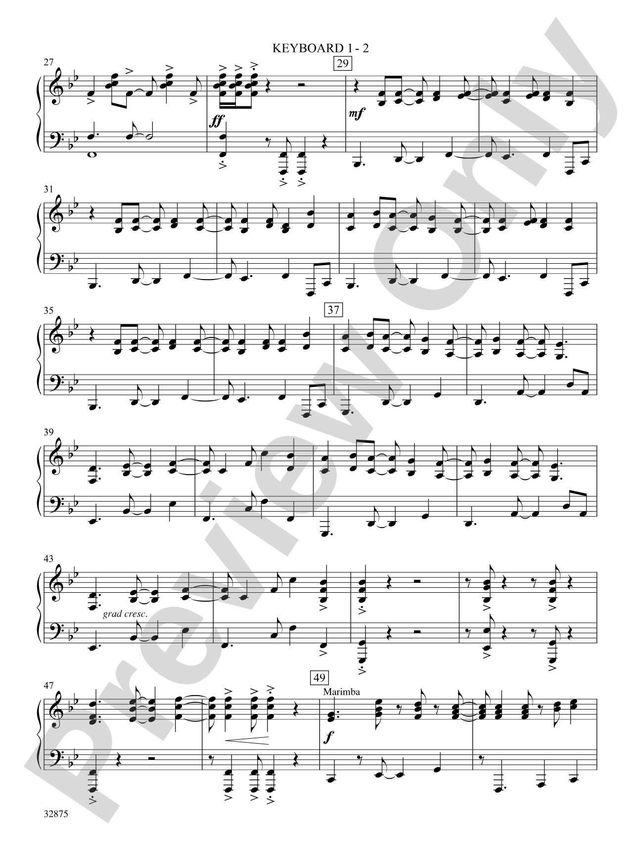 Once on This Island: A Choral Medley: 1st Synthesizer: Choral SoundPax