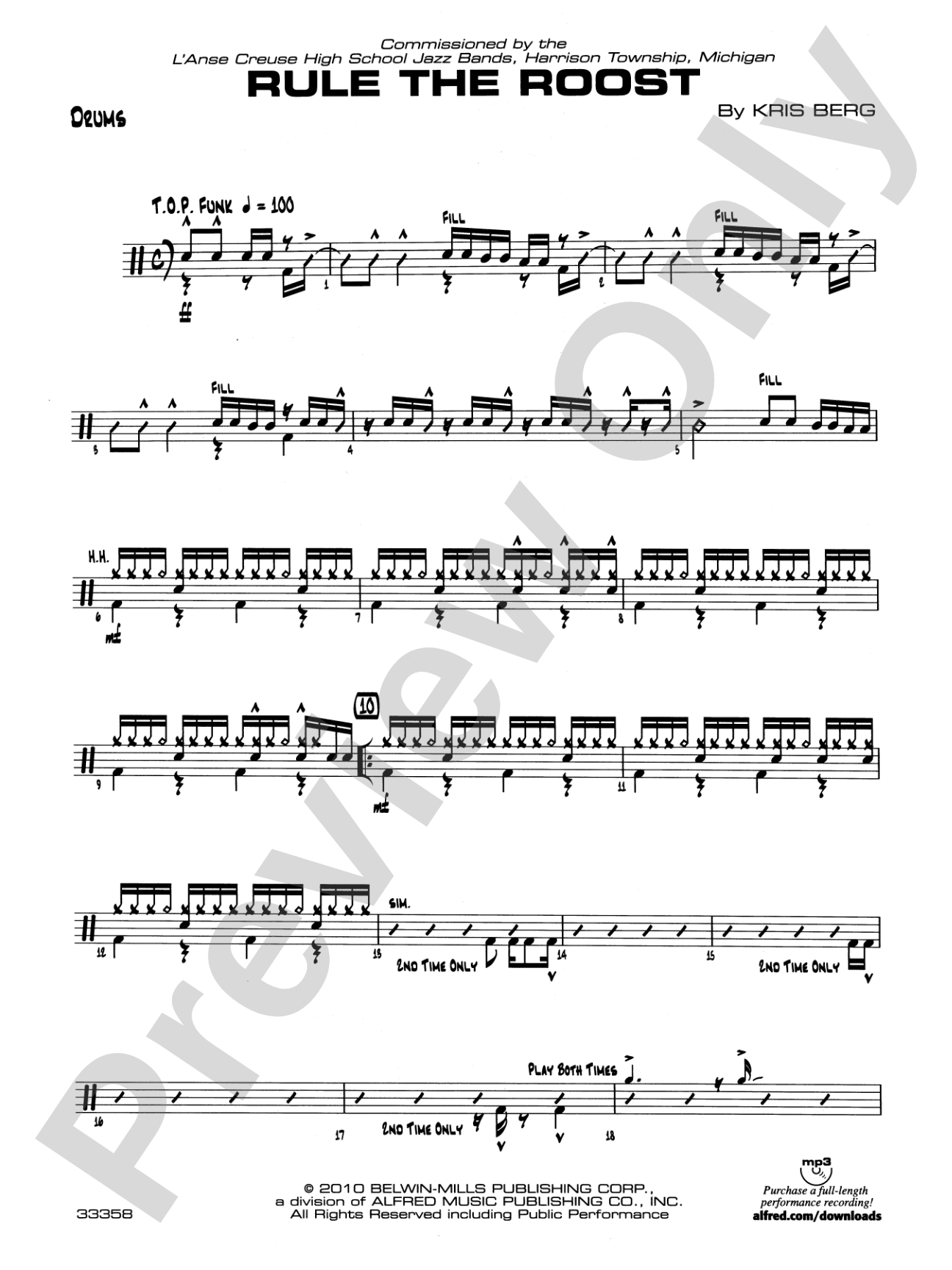 Rule the Roost: Drums