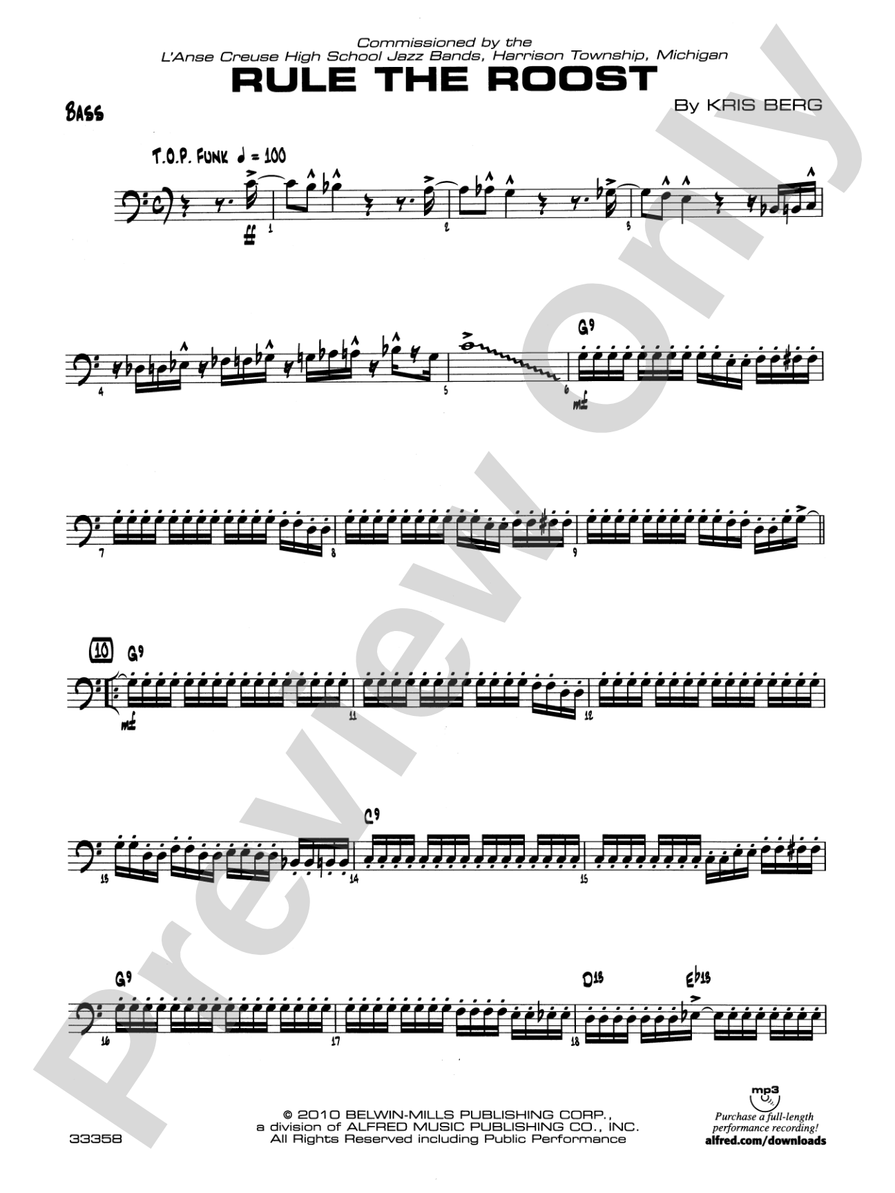 Rule the Roost: String Bass