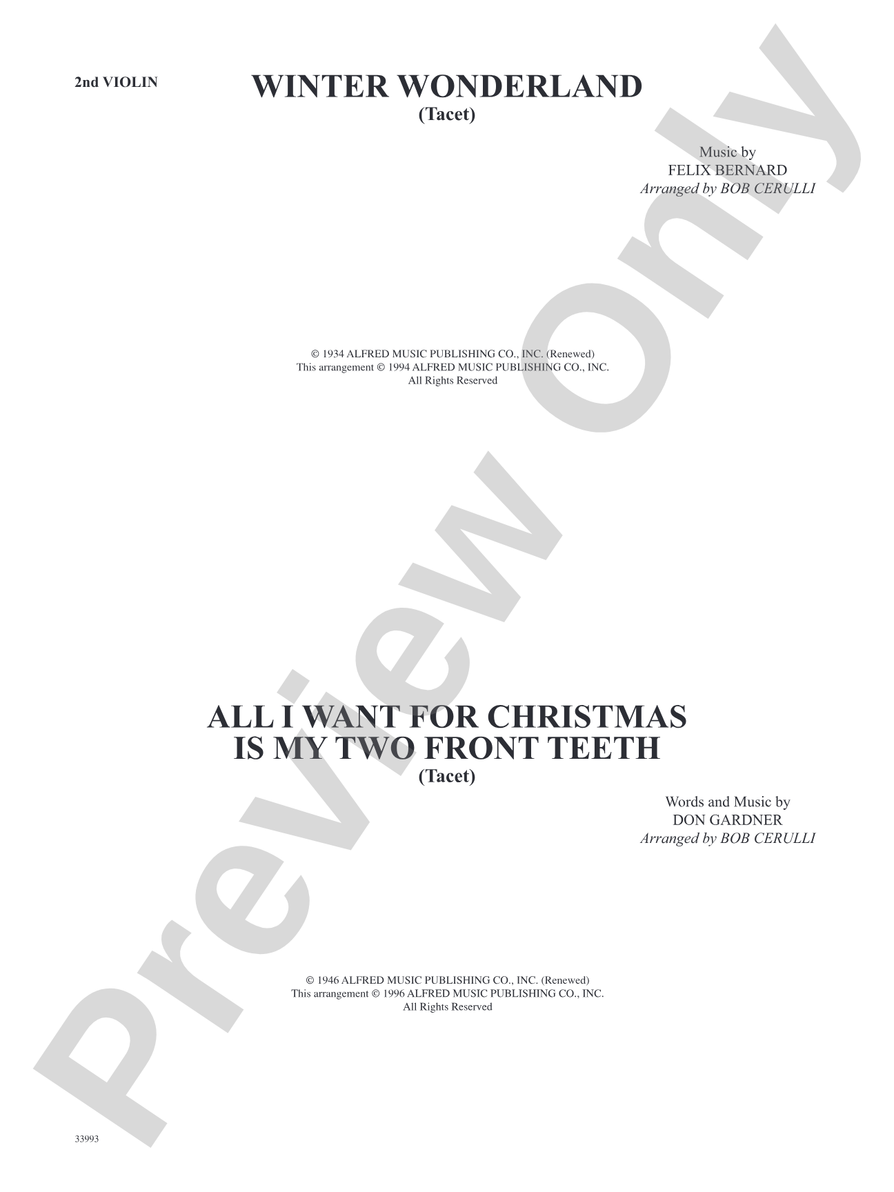 Classics for a Christmas Pops, Level 1: 2nd Violin