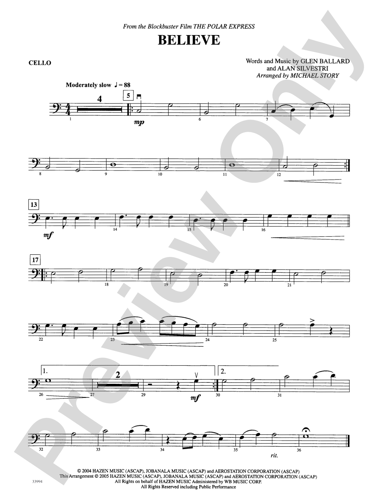 Classics for a Christmas Pops, Level 2: Cello