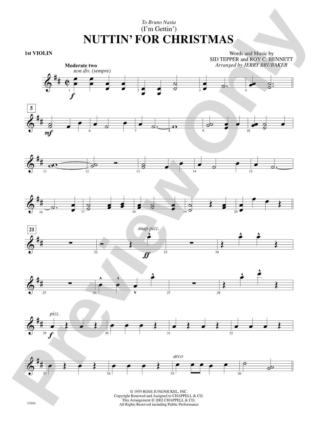 Classics for a Christmas Pops, Level 2: 1st Violin