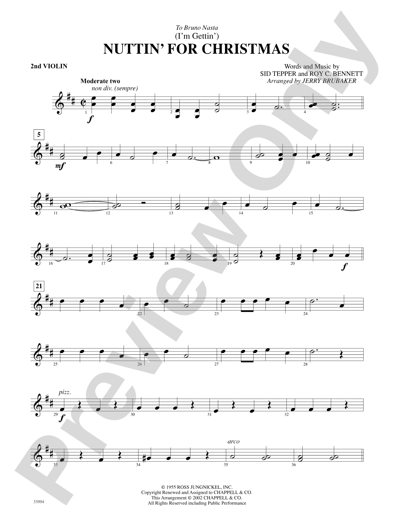 Classics for a Christmas Pops, Level 2: 2nd Violin