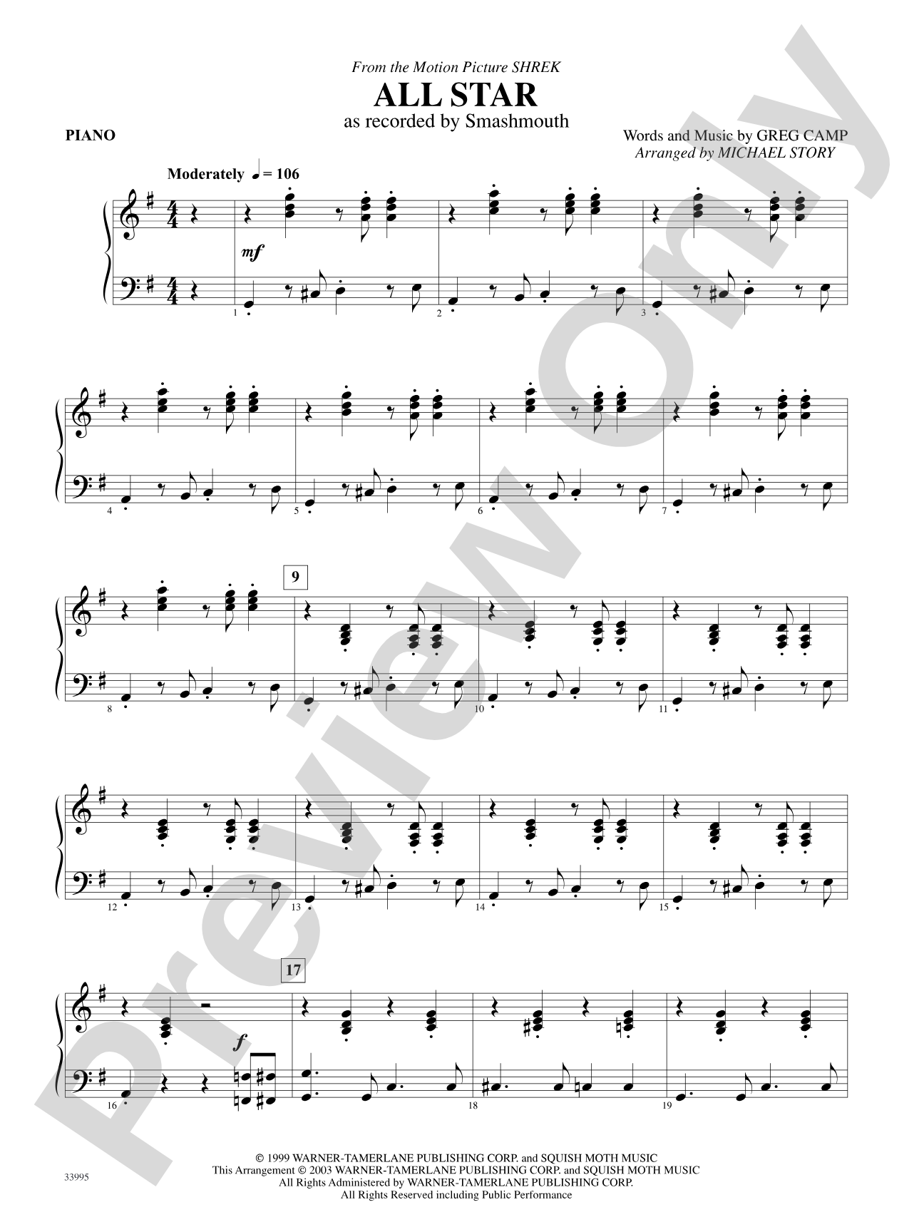 Great Movie Themes: Piano Accompaniment