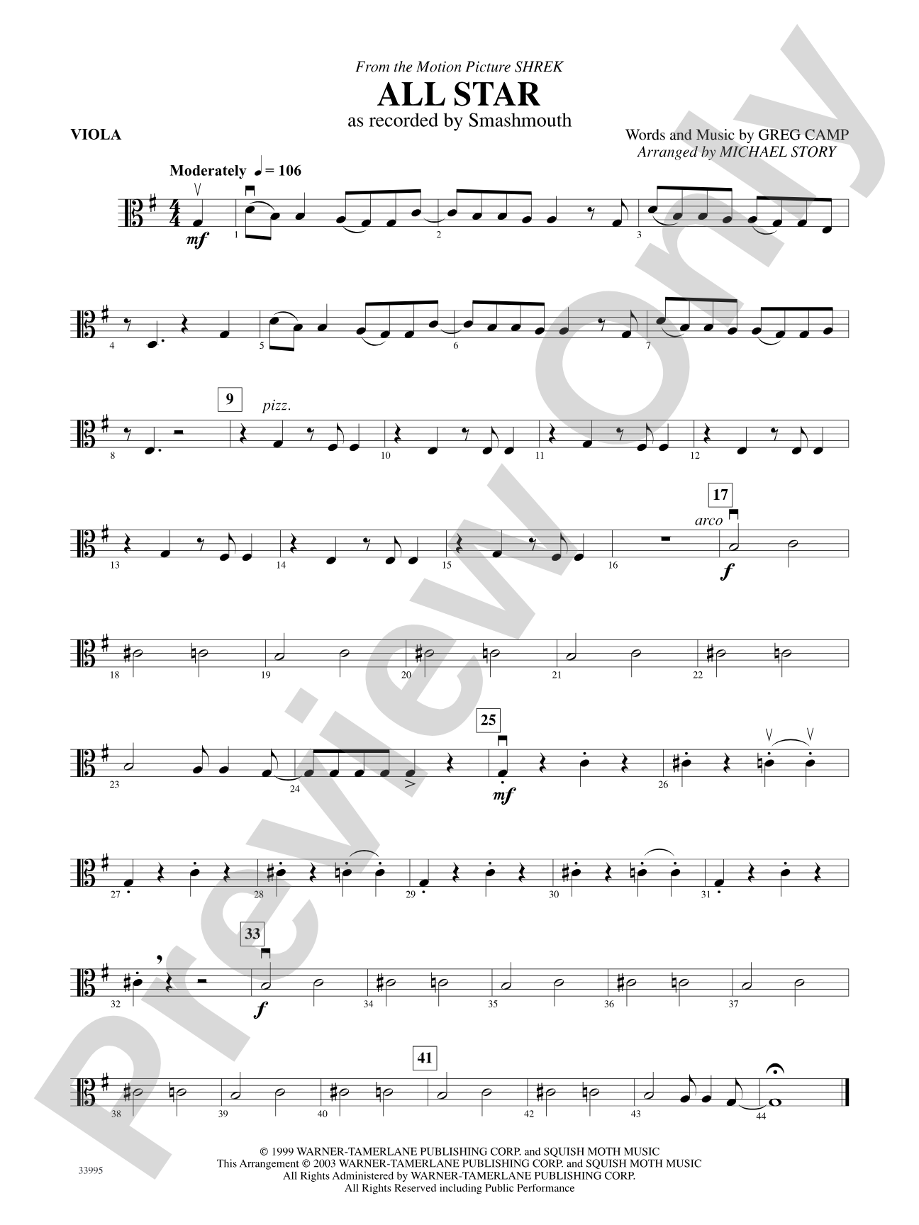 Great Movie Themes: Viola