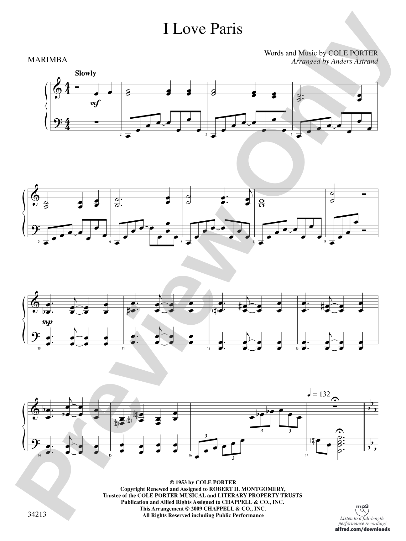 The Cole Porter Mallet Collection: Mallet Percussion 4