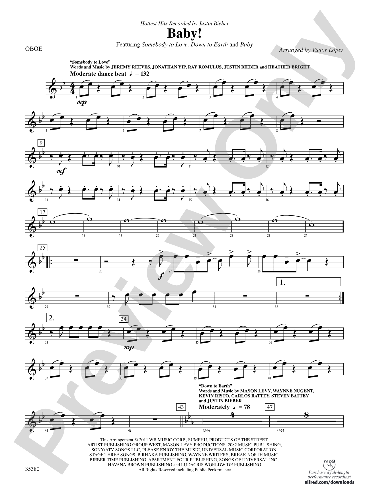Baby!: Oboe