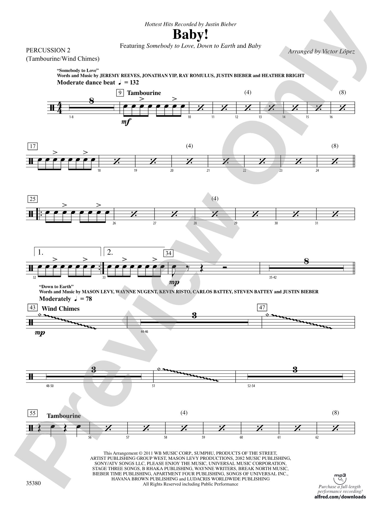 Baby!: 2nd Percussion