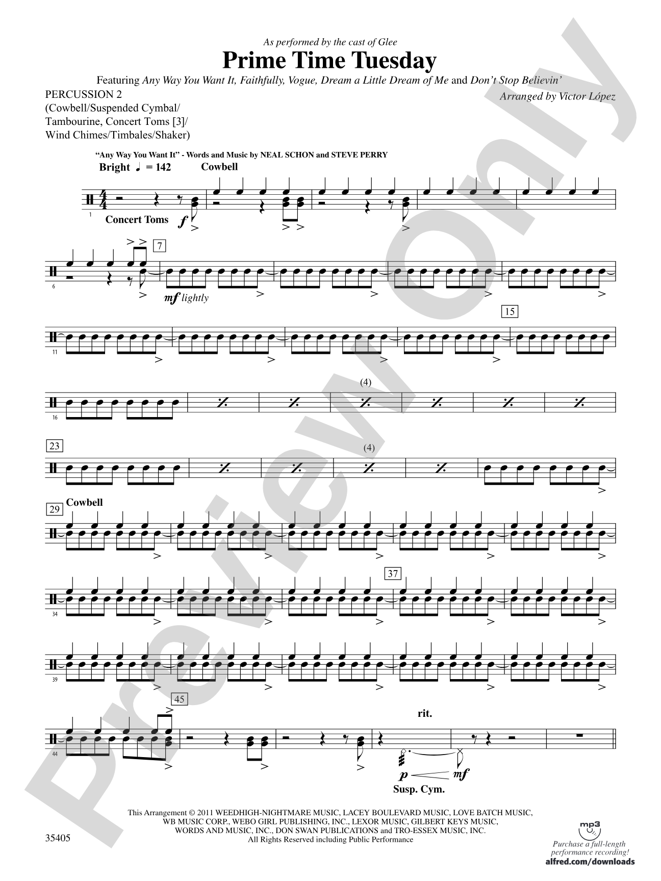 Prime Time Tuesday: 2nd Percussion