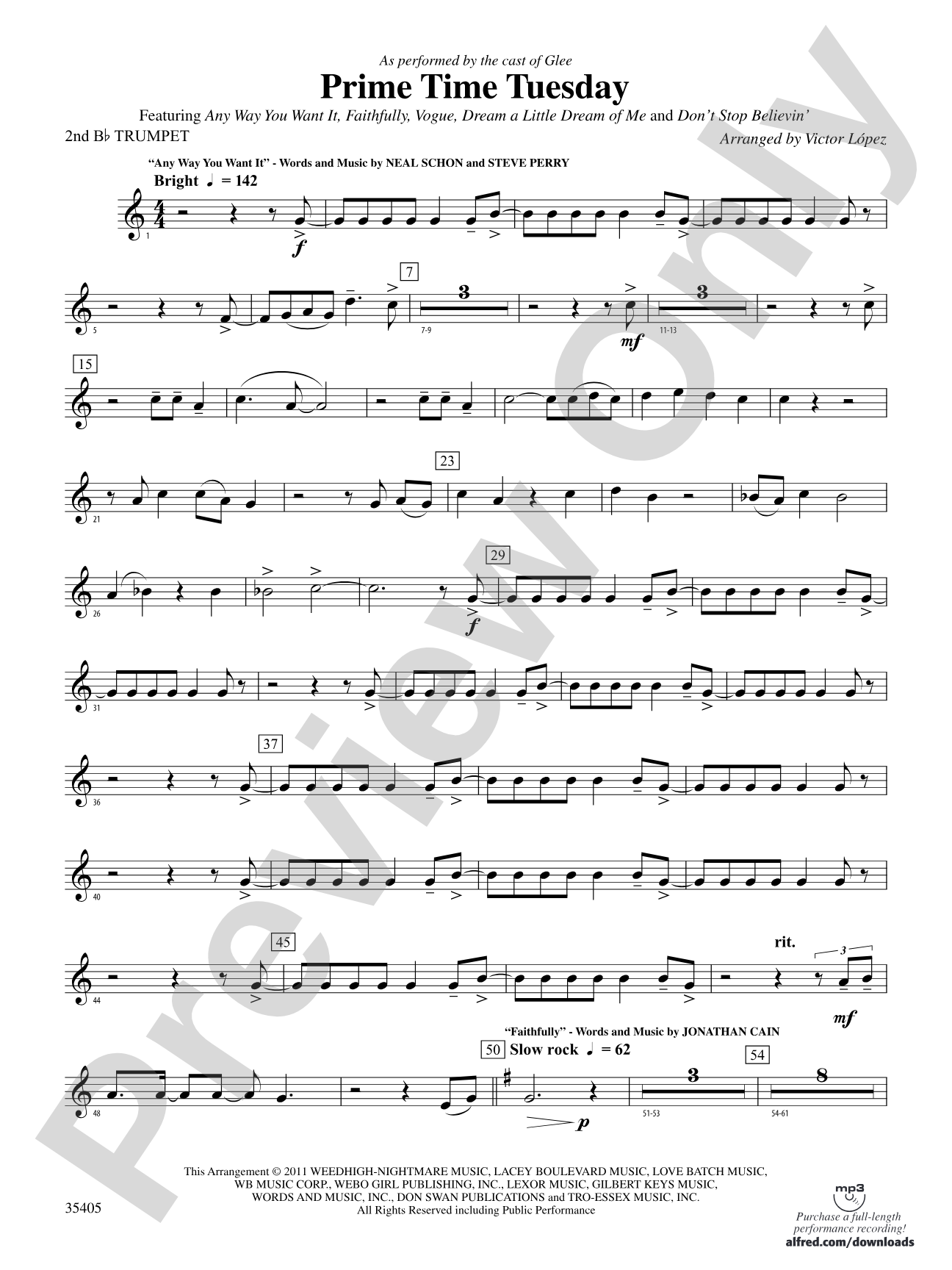 Prime Time Tuesday: 2nd B-flat Trumpet