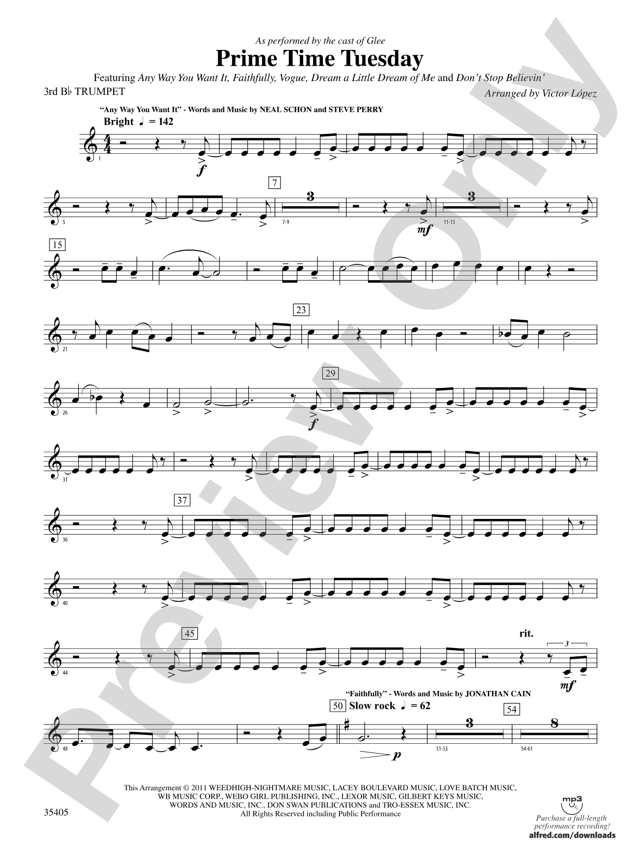 Prime Time Tuesday: 3rd B-flat Trumpet