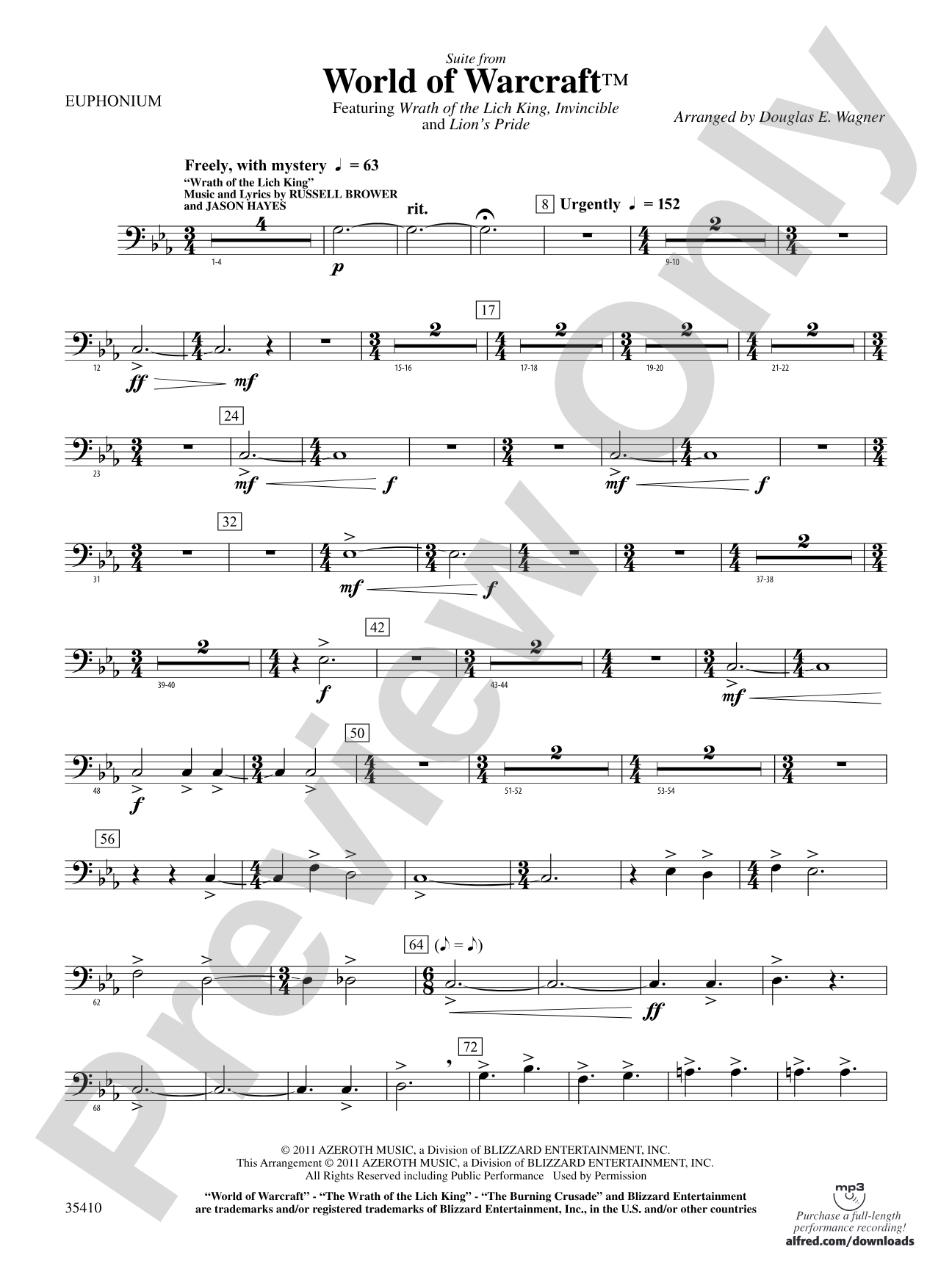 World of Warcraft, Suite from: Baritone B.C.