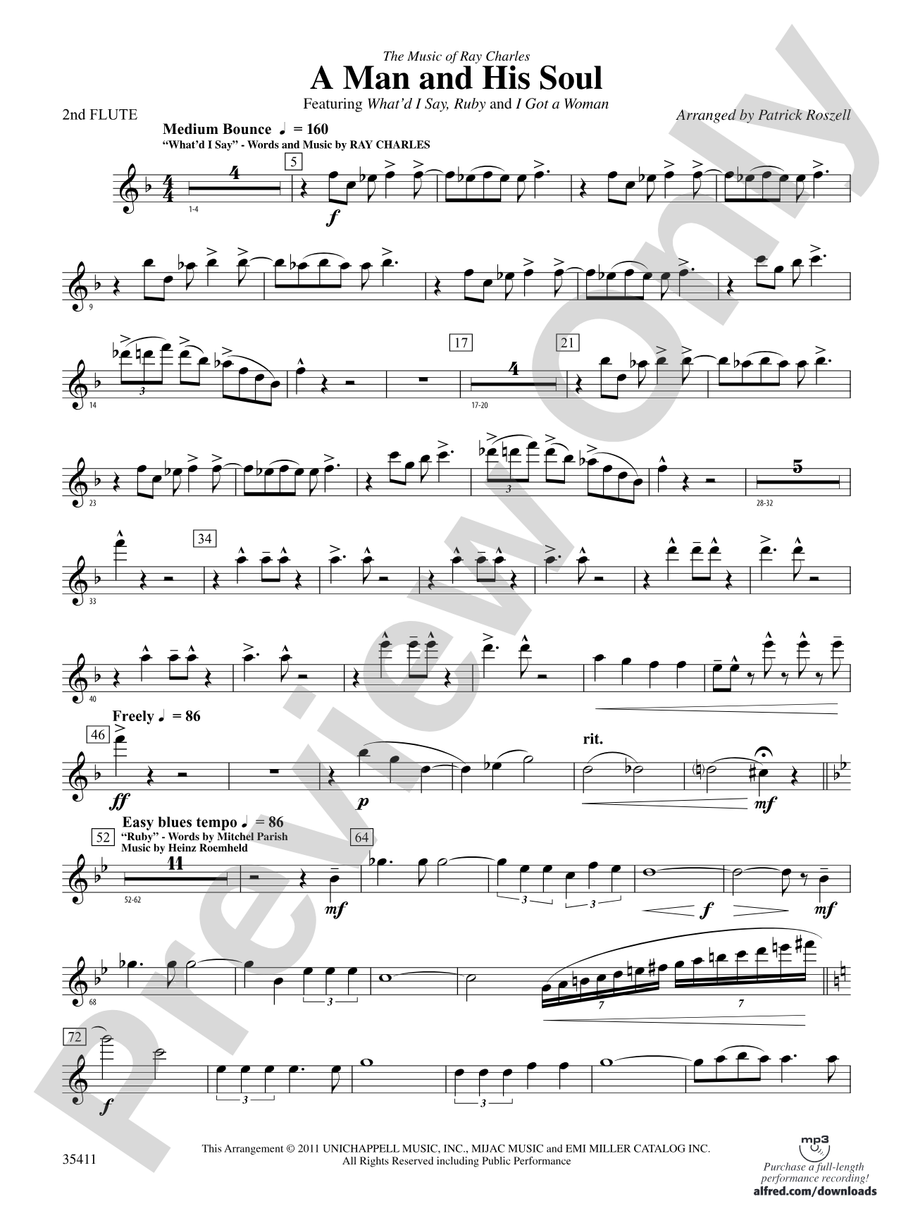 A Man and His Soul: 2nd Flute