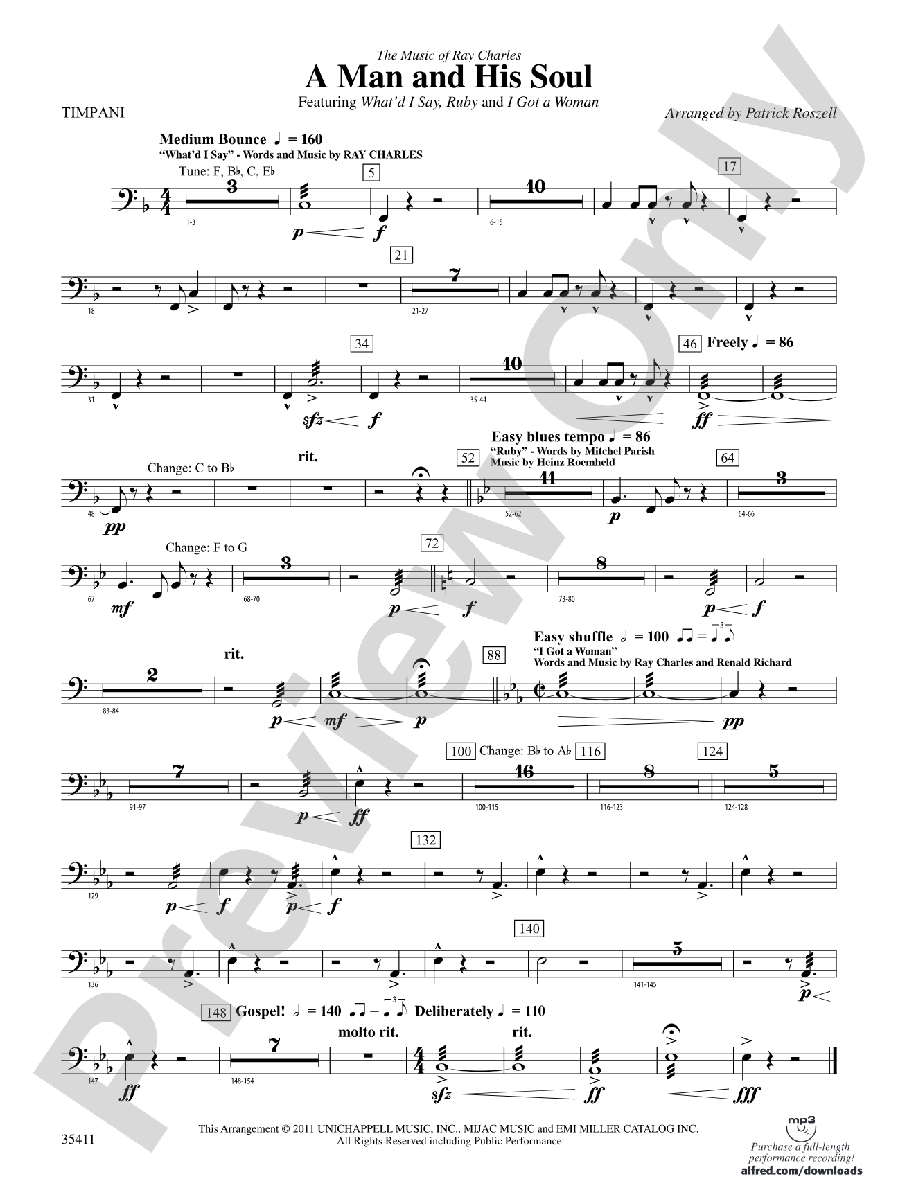 A Man and His Soul: Timpani