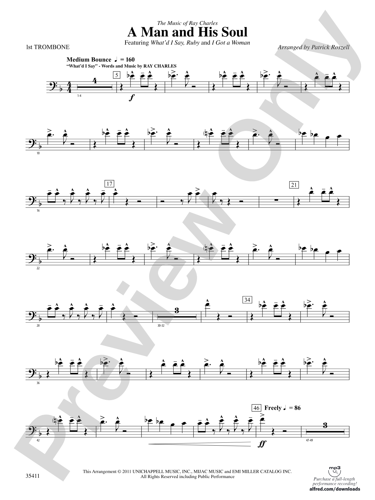 A Man and His Soul: 1st Trombone