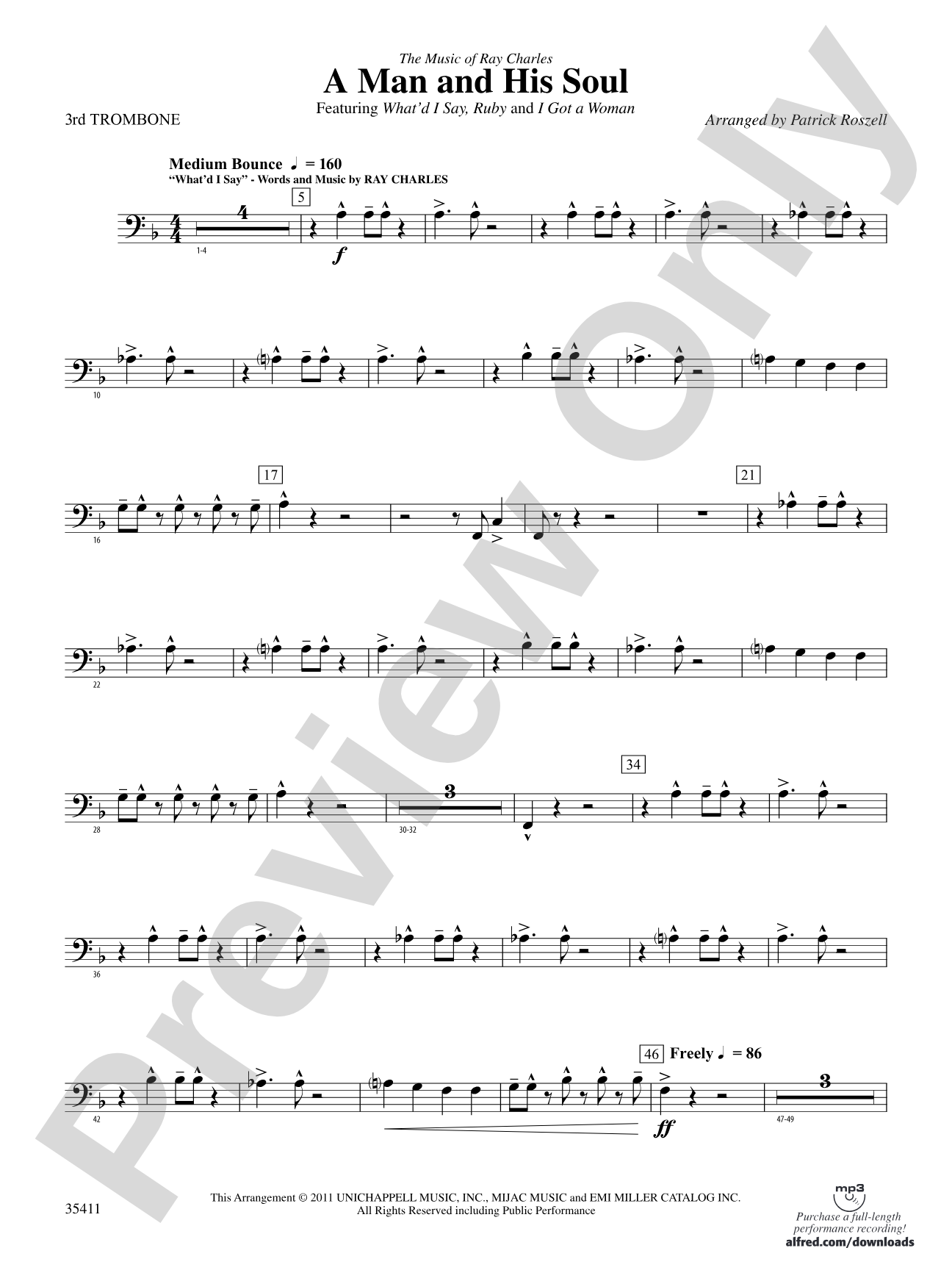 A Man and His Soul: 3rd Trombone